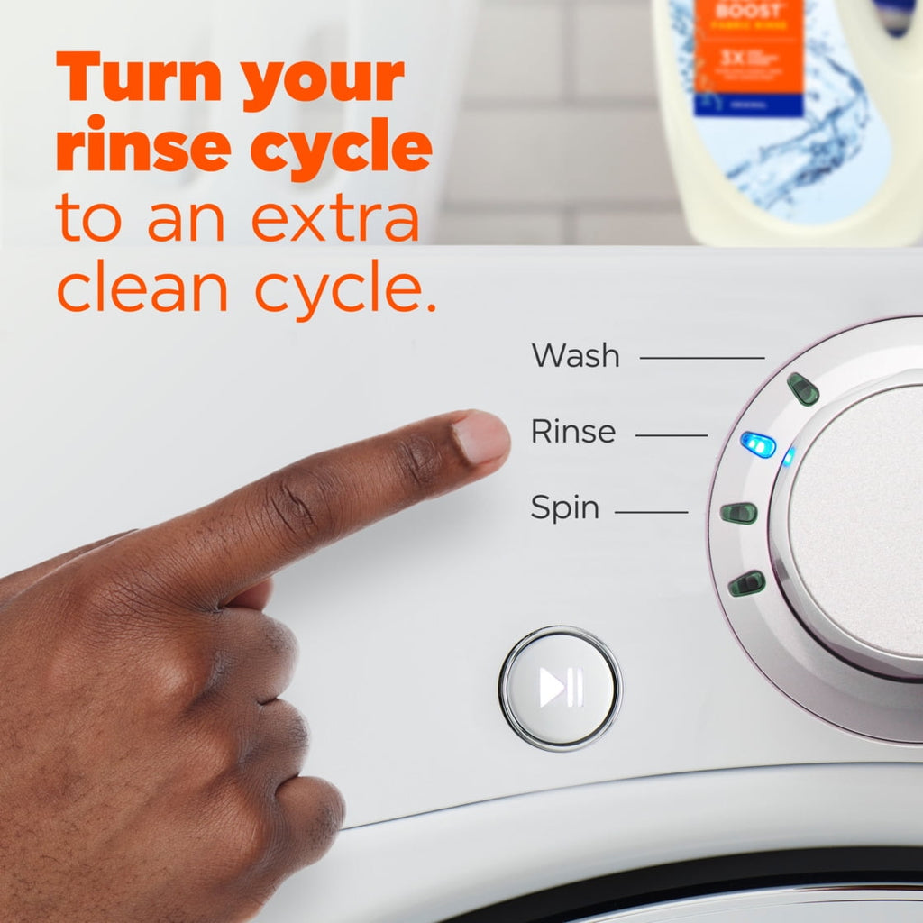 Tide Clean Boost Fabric Softener Rinse, Removes Odors and Residues, Original Scent, 48 fl oz