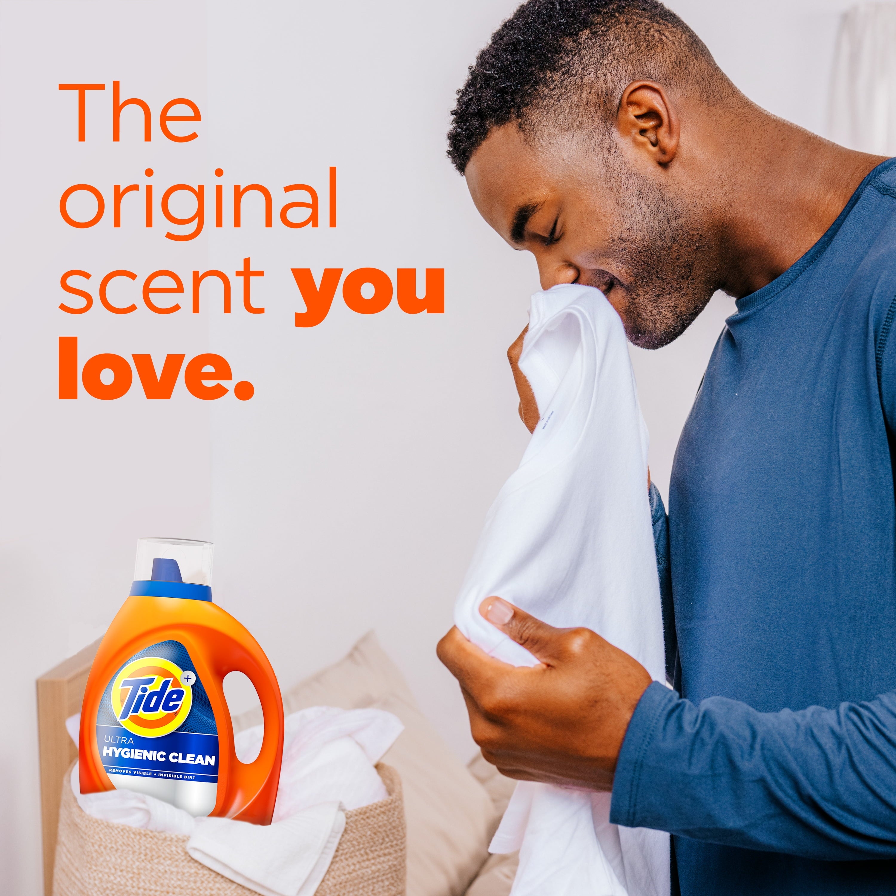 Tide Ultra Hygienic Clean Liquid Laundry Detergent, Original Scent, 117 fl oz, 83 Loads