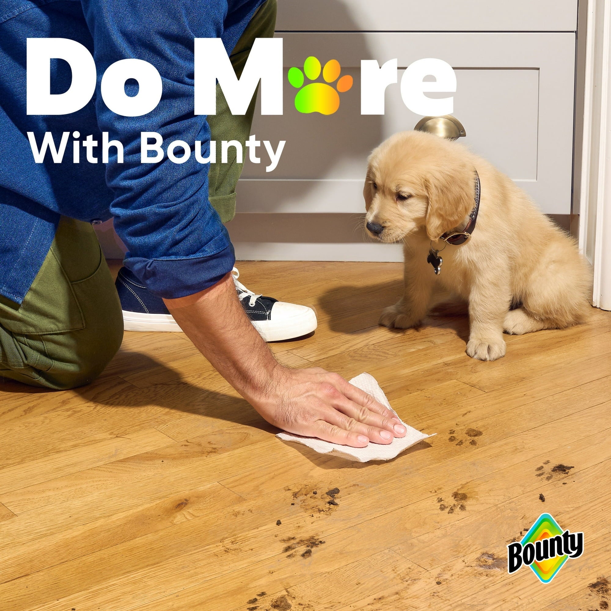 Bounty Paper Towels Select-A-Size White, 123 Sheets per Roll, 2 Triple Rolls