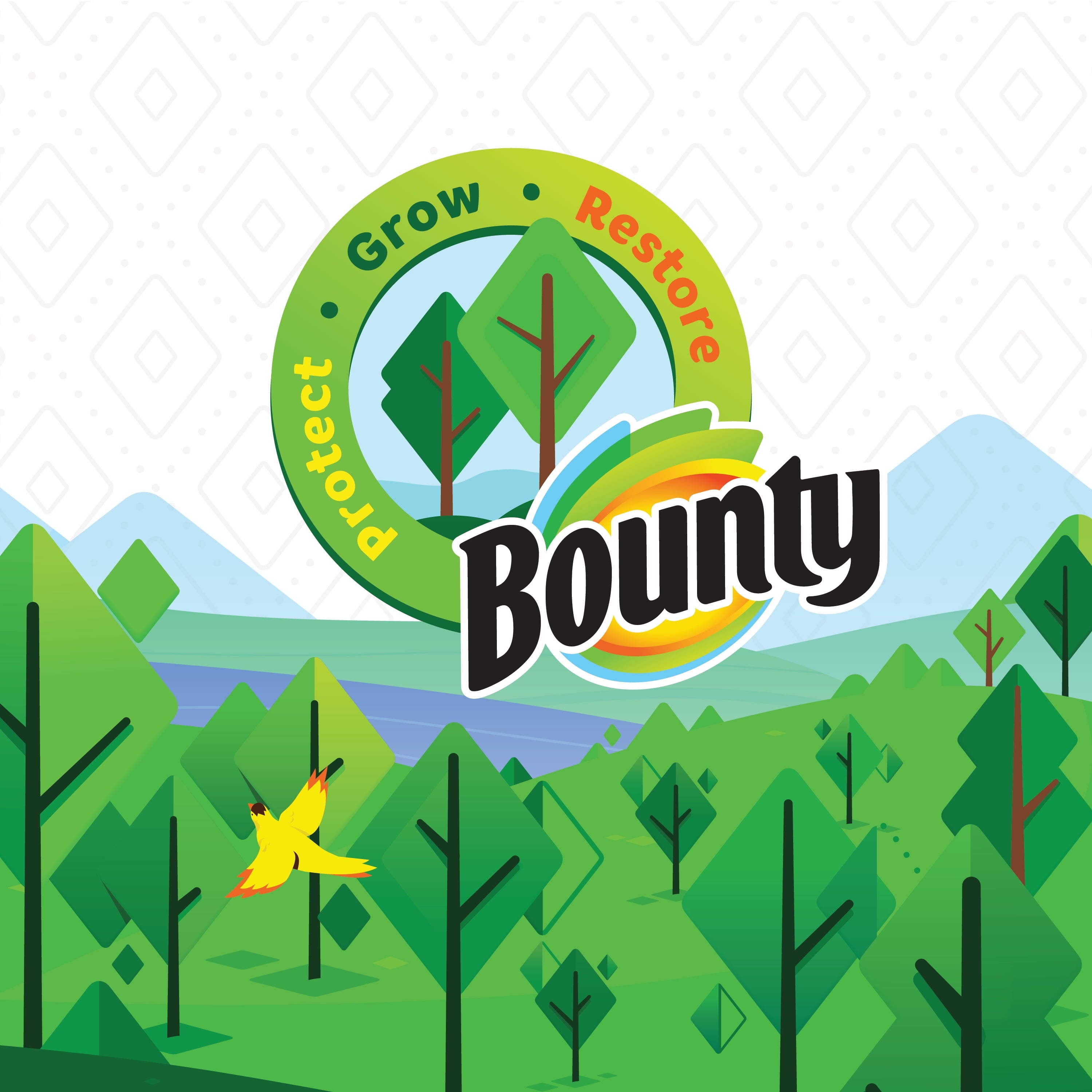 Bounty Select-A-Size Paper Towels, 6 Double Rolls, White