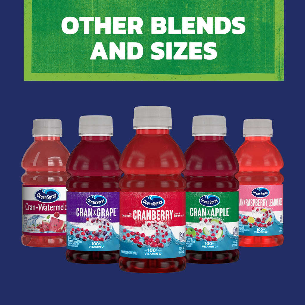 Ocean Spray® Cran-Apple™ Cranberry Apple Juice Drinks, 10 fl oz Bottles, 6 Count