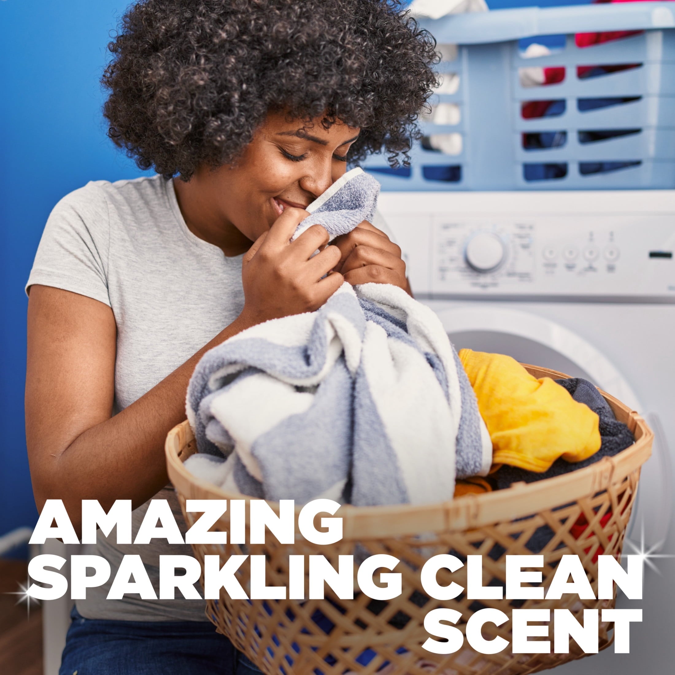 ARM & HAMMER Plus OxiClean Max Force Deep Clean Stain Liquid Laundry Detergent, Sparkling Clean