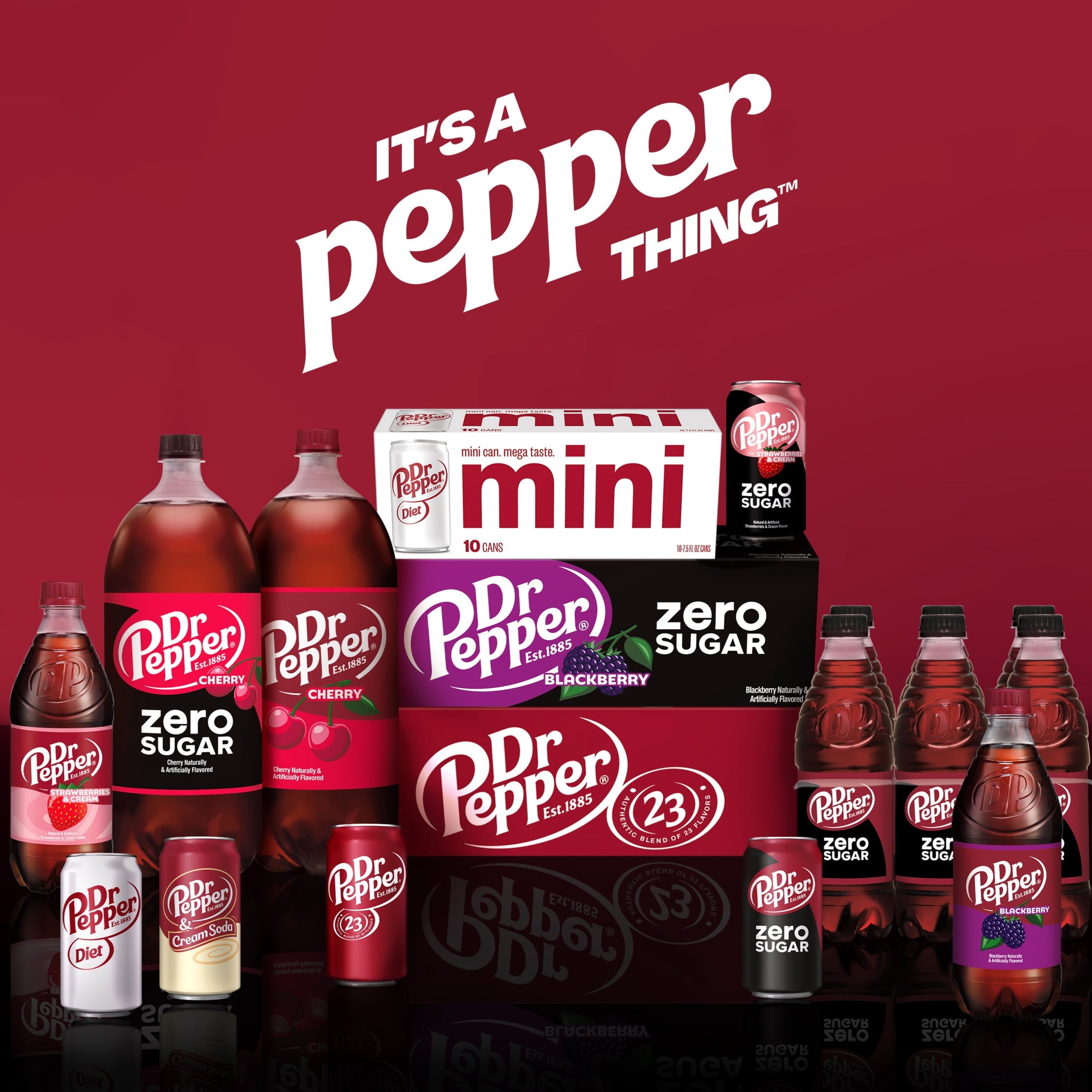Diet Dr Pepper Soda Pop, 12 fl oz, 12 Pack Cans