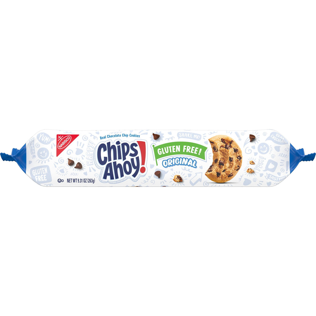 CHIPS AHOY! Original Crunchy Gluten Free Chocolate Chip Cookies, 9.31 oz