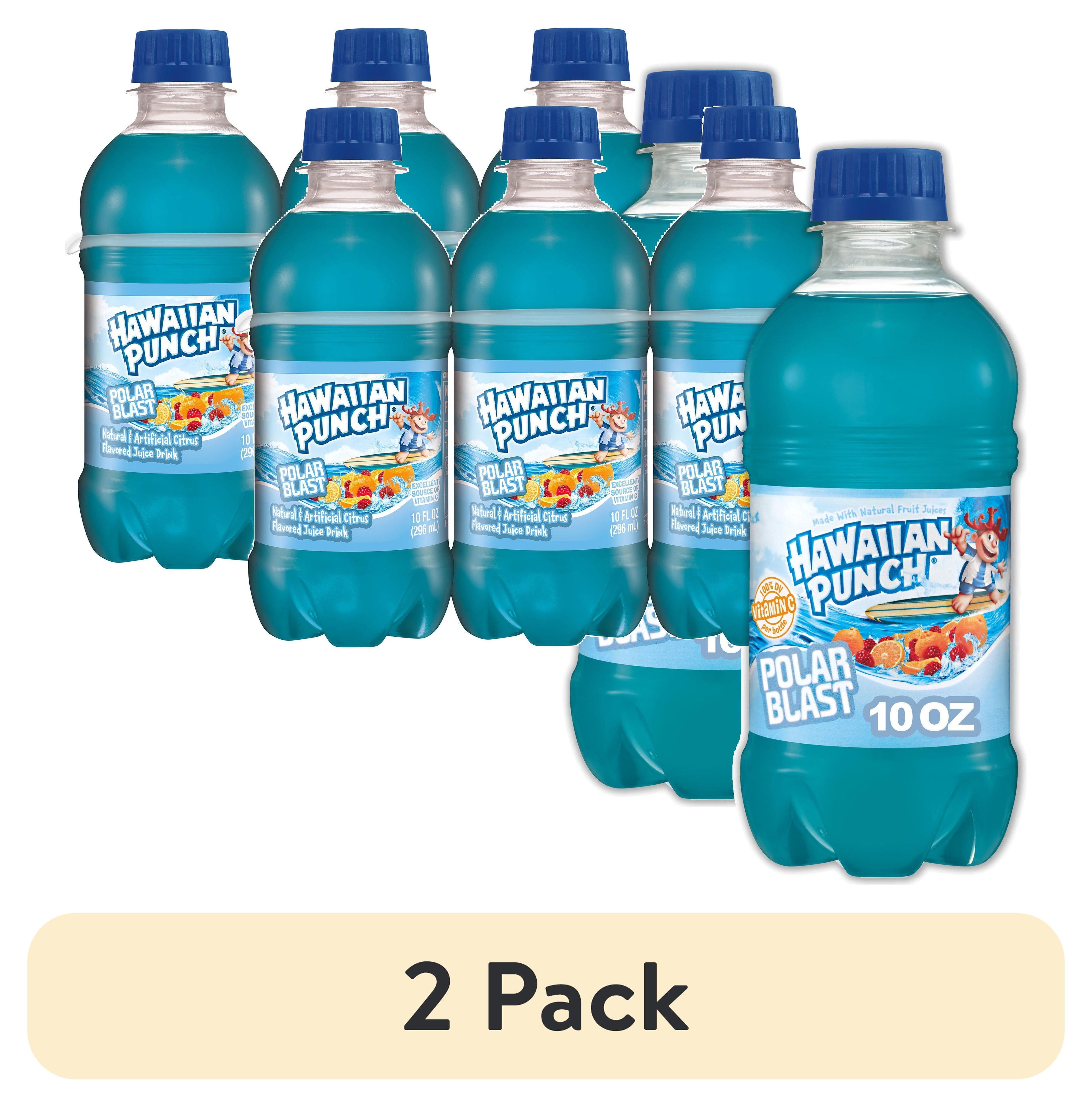 Hawaiian Punch Polar Blast Juice, 10 Fluid Ounce, 6 Count Bottles