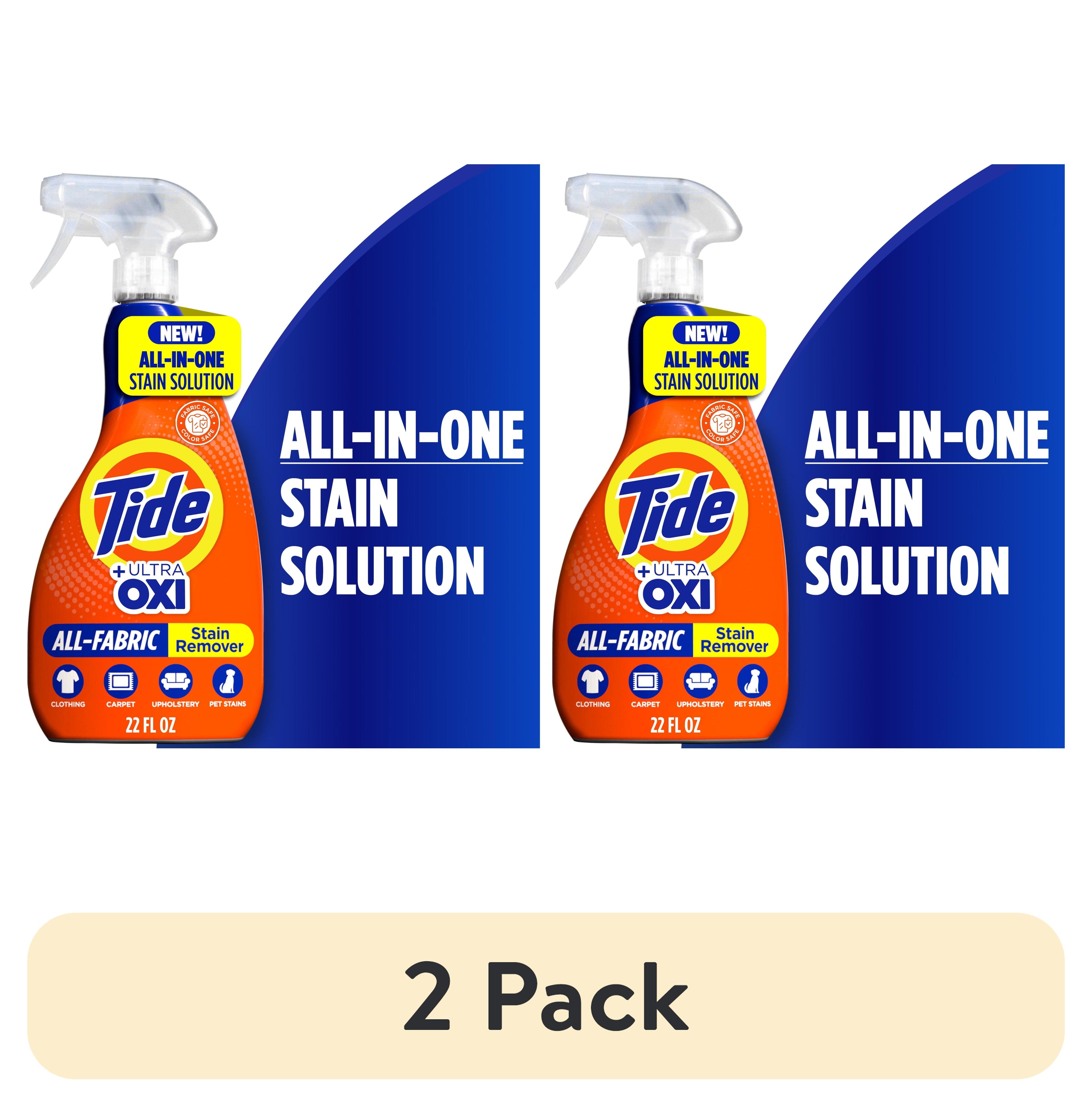 Tide +Ultra Oxi All-Fabric Laundry Stain Remover Spray, 22 fl oz