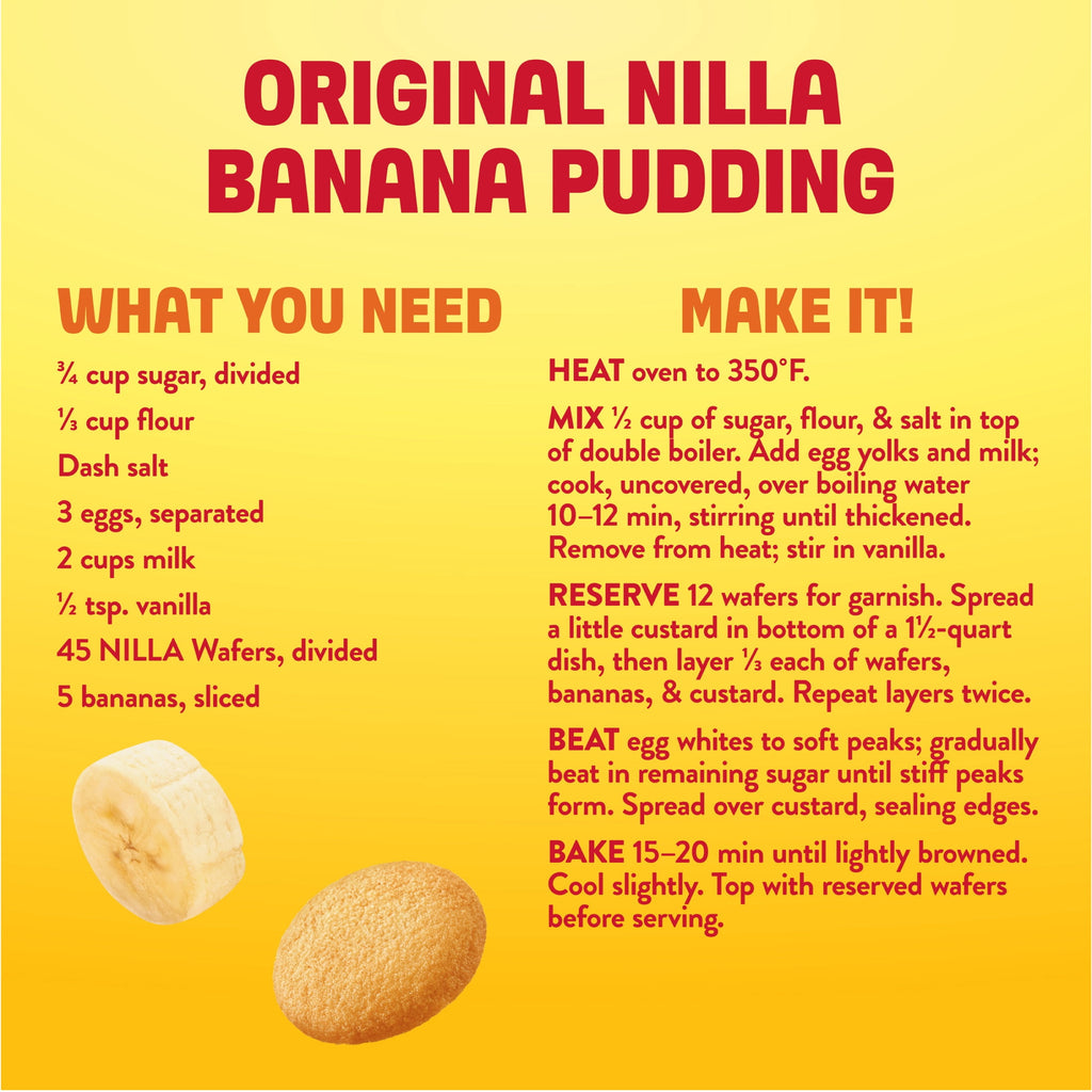 NILLA Wafers Cookies, Vanilla Wafers, 11 oz