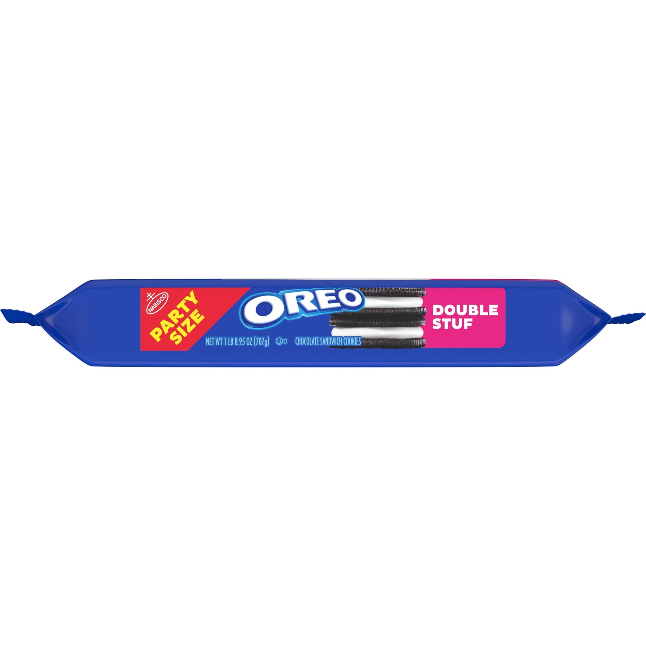 OREO Double Stuf Chocolate Sandwich Cookies, Party Size, 24.95 oz