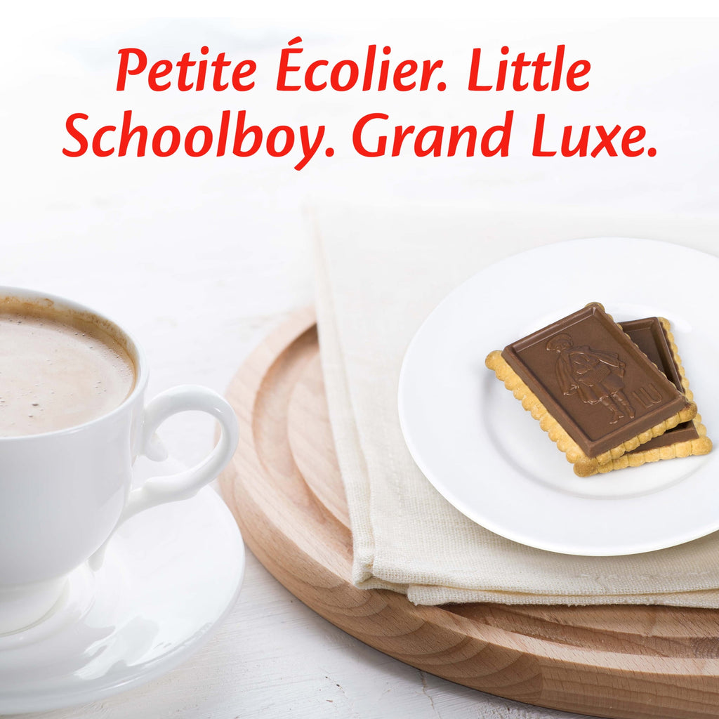 Lu Petit Ecolier European Milk Chocolate Biscuit Cookies, 5.29 oz
