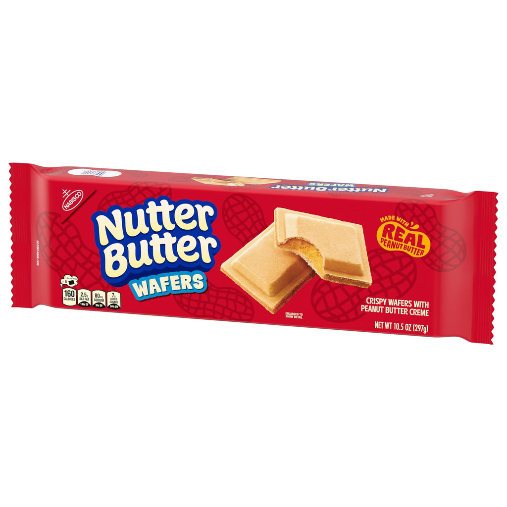 NUTTER BUTTER Peanut Butter Wafer Cookies, 10.5 oz