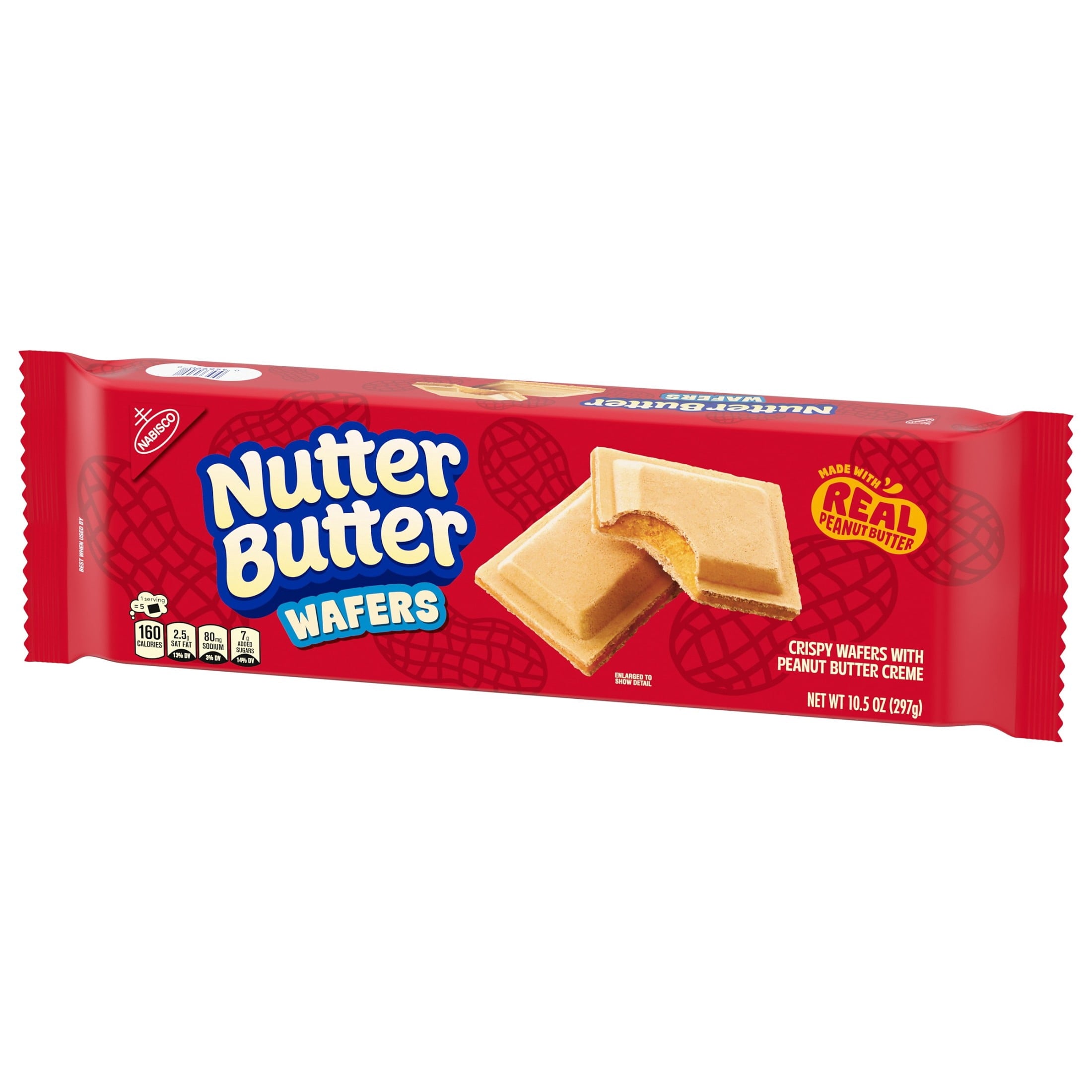 NUTTER BUTTER Peanut Butter Wafer Cookies, 10.5 oz