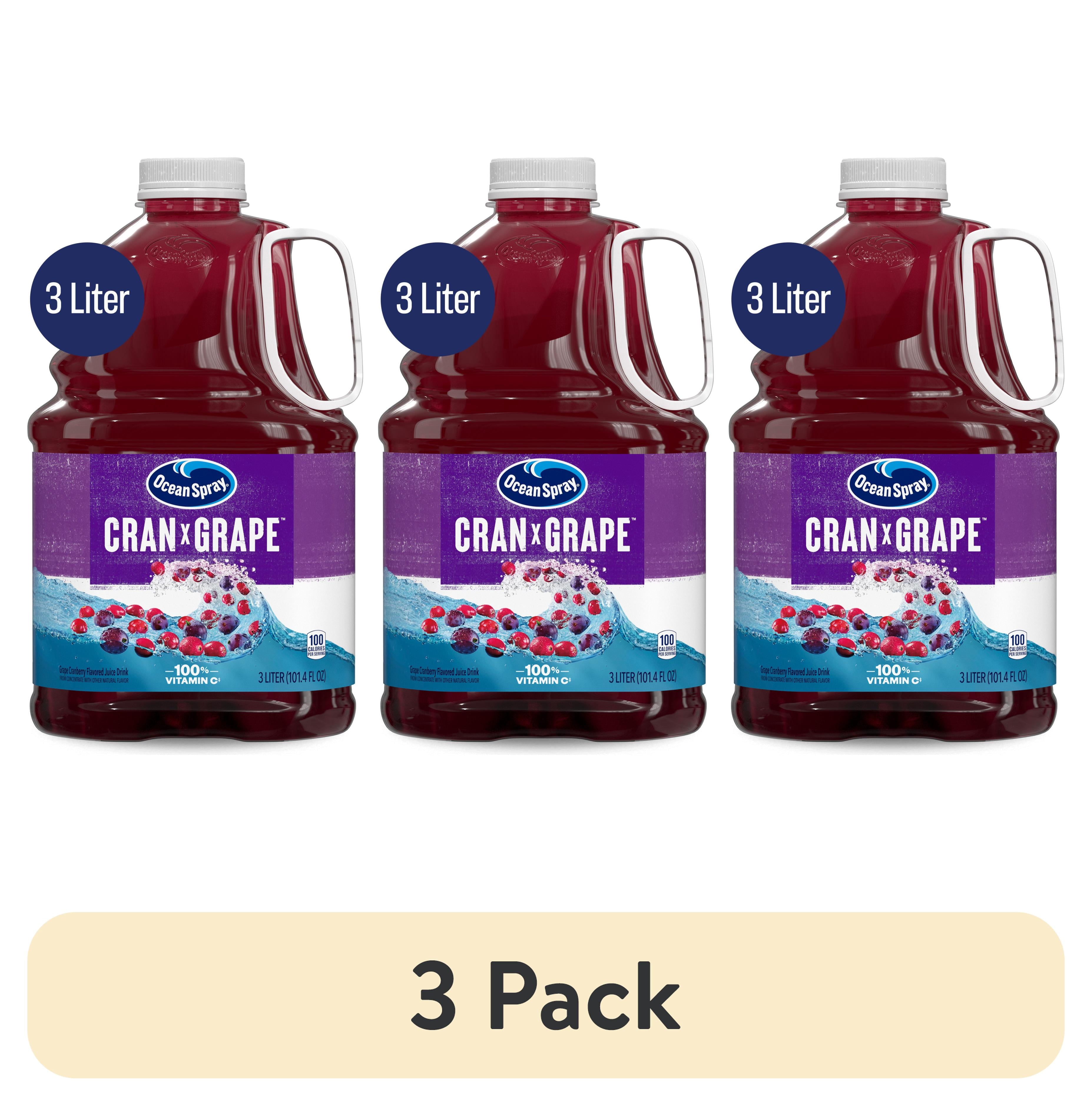 Ocean Spray® Cran-Grape® Cranberry Grape Juice Drink, 101.4 fl oz Bottle