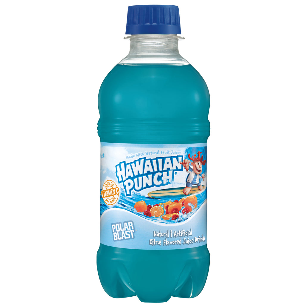 Hawaiian Punch Polar Blast Juice, 10 Fluid Ounce, 6 Count Bottles