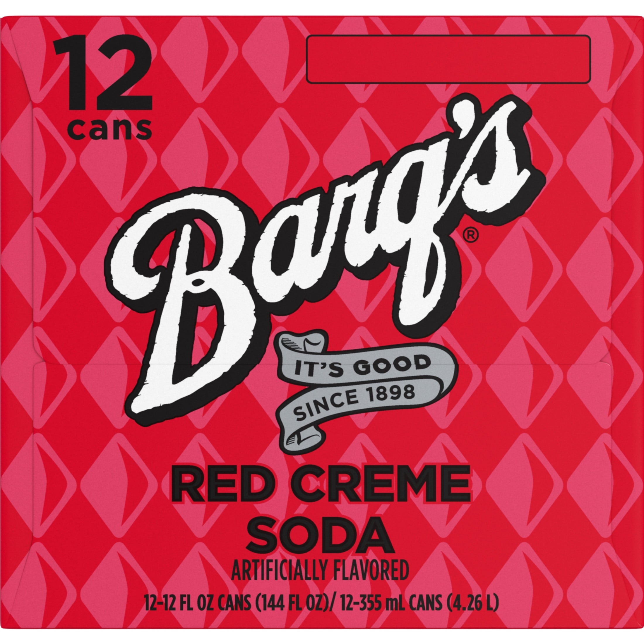 Barq's Red Creme Soda Pop Fridge Pack Cans, 12 fl oz, 12 Pack