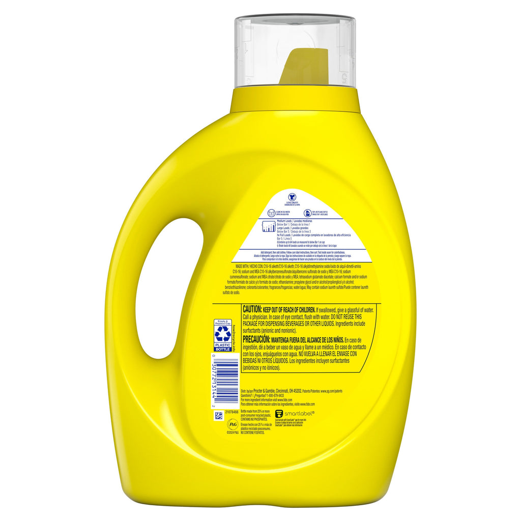 Tide Simply Liquid Laundry Detergent, All-In-One, Daybreak Fresh Scent, 173 fl oz, 138 Loads