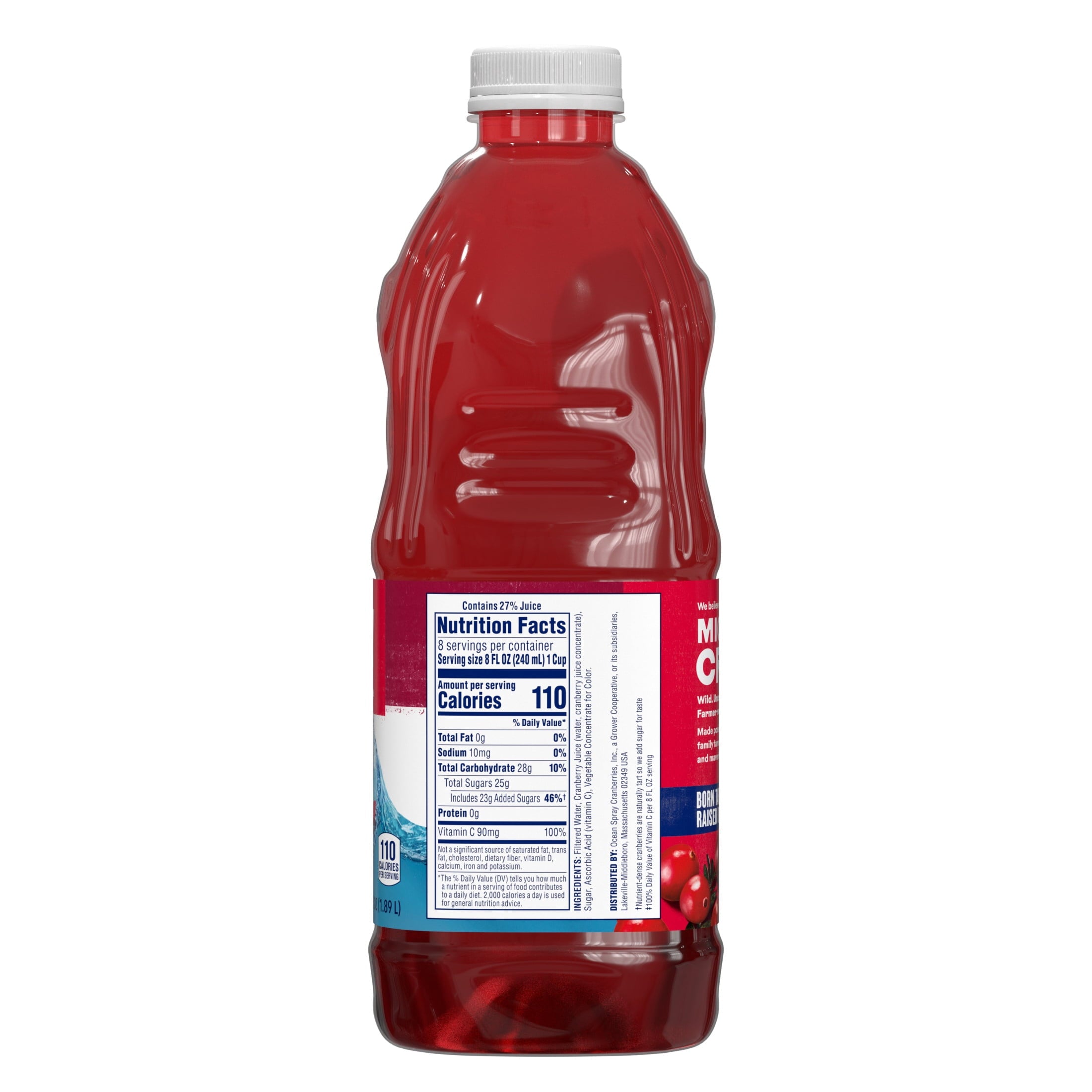 Ocean Spray® Cranberry Juice Cocktail, 64 fl oz Bottle