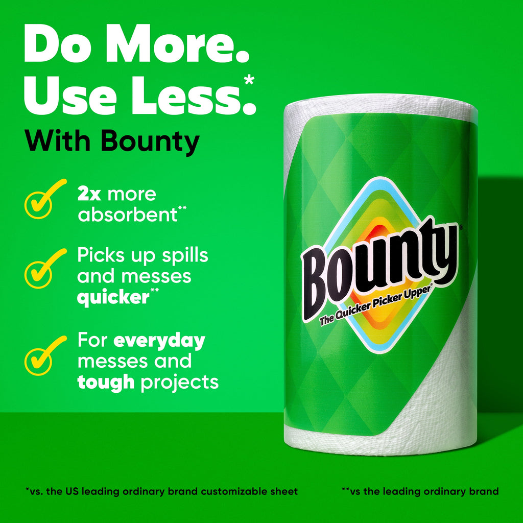 Bounty Paper Towels Select-a-Size, 6 Triple Rolls