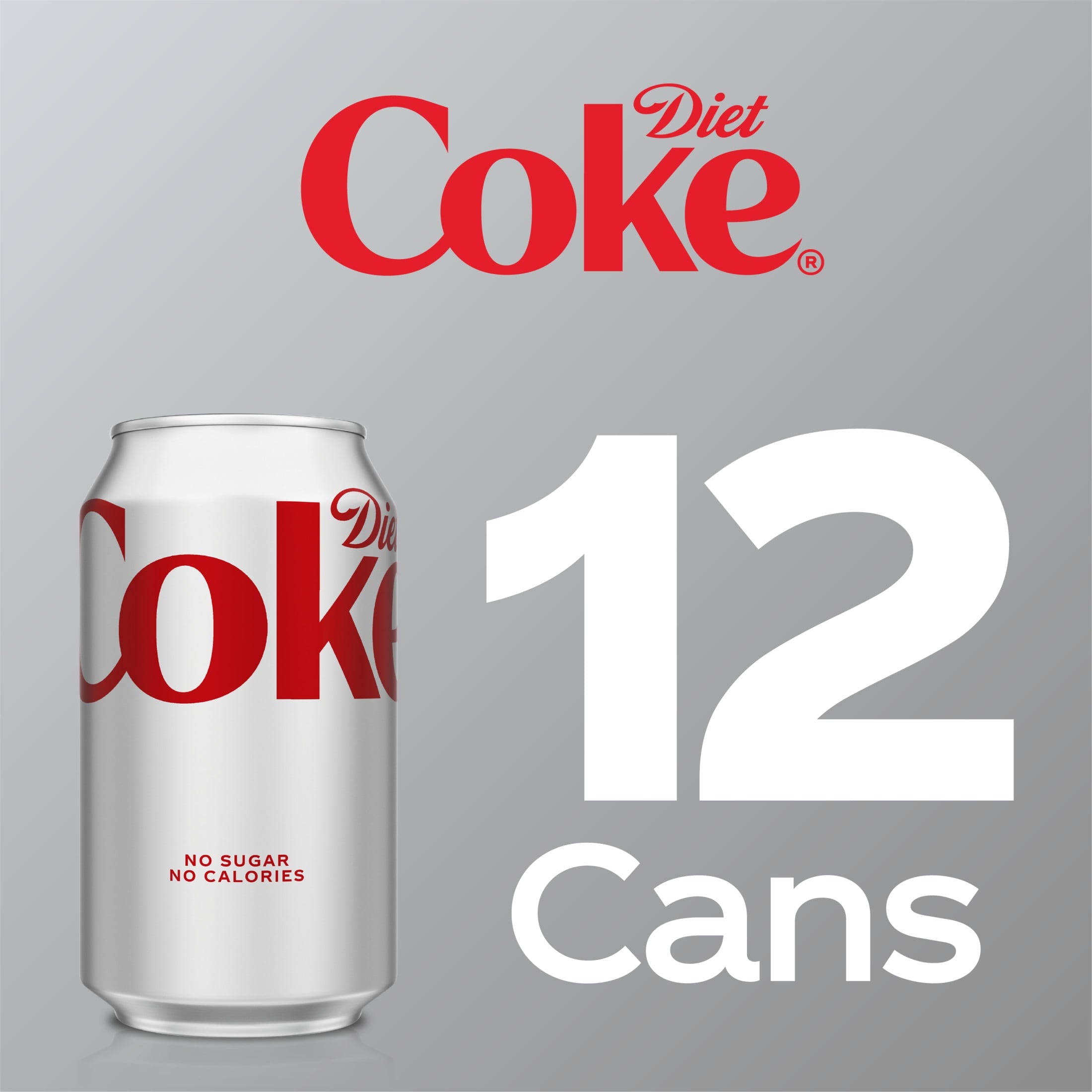 Diet Coke Soda Pop Cans, 12 fl oz, 24 Pack