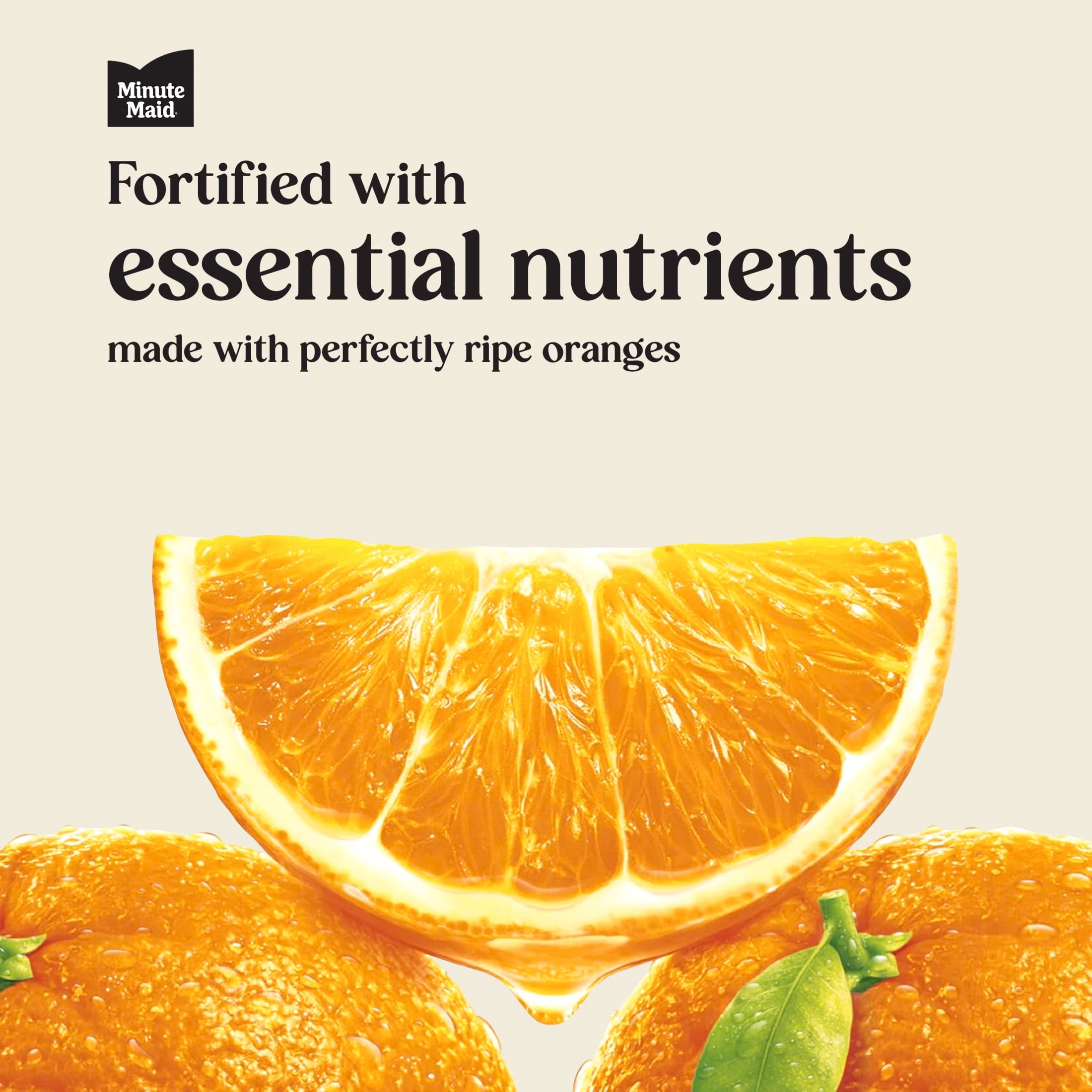 Minute Maid Orange Juice Bottles, 10 fl oz, 6 Pack
