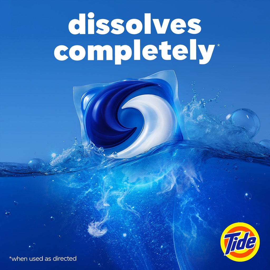 Tide PODS Liquid Laundry Detergent Packs, Spring Meadow Scent, 31 Count