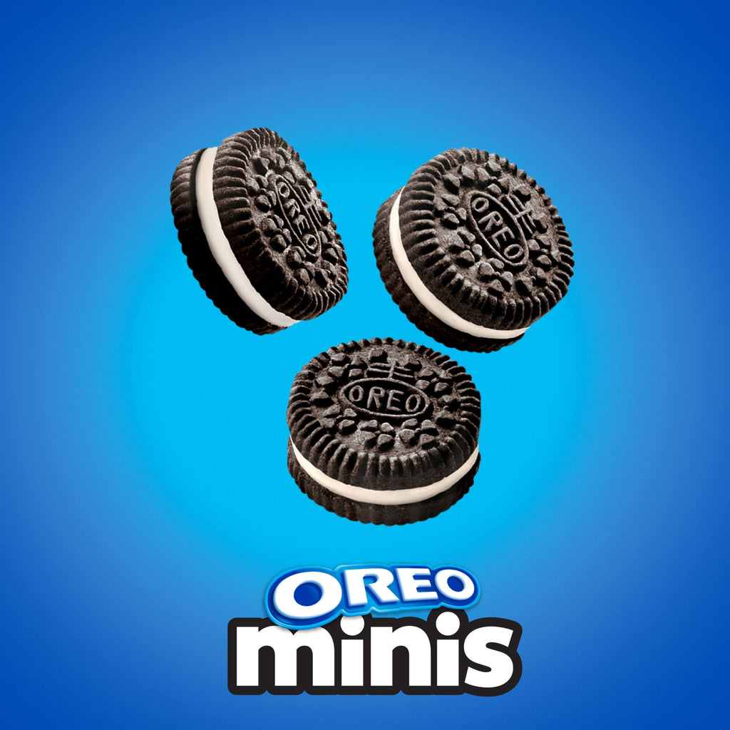 OREO Minis Chocolate Sandwich Cookies, 10 Snack Packs