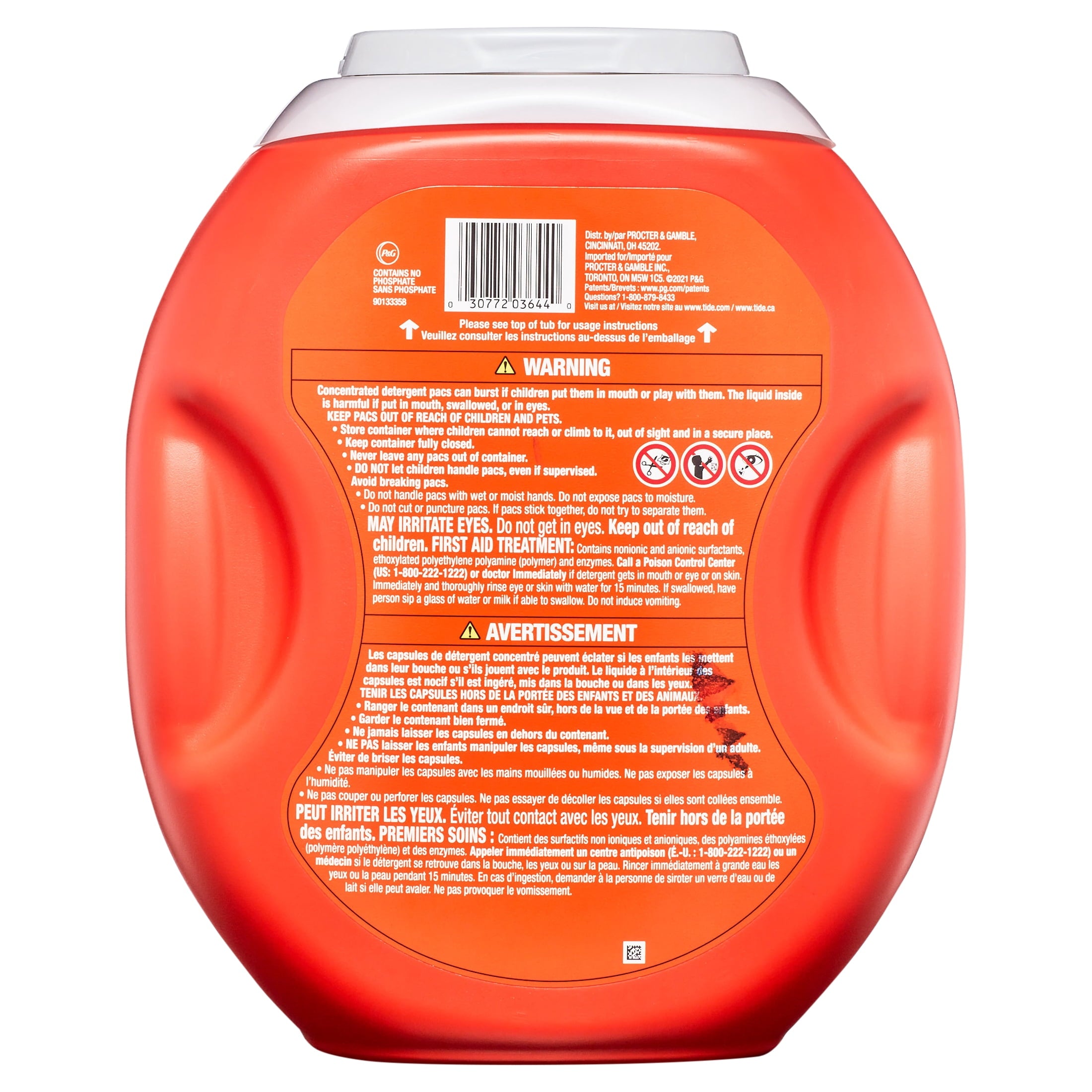 Tide Hygienic Clean Power PODS Laundry Detergent Pacs, Original Scent, 63 Count