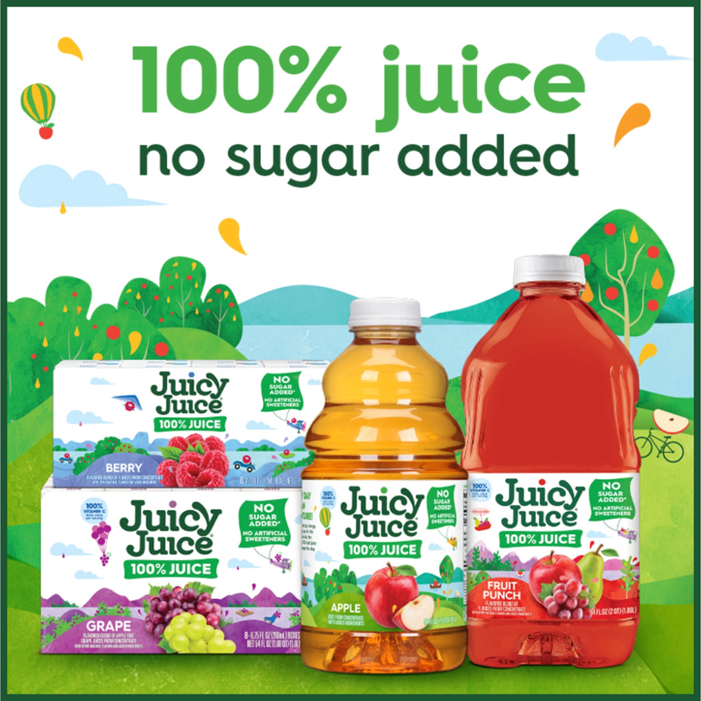 Juicy Juice 100% Juice, Cherry, 64 fl oz Bottle