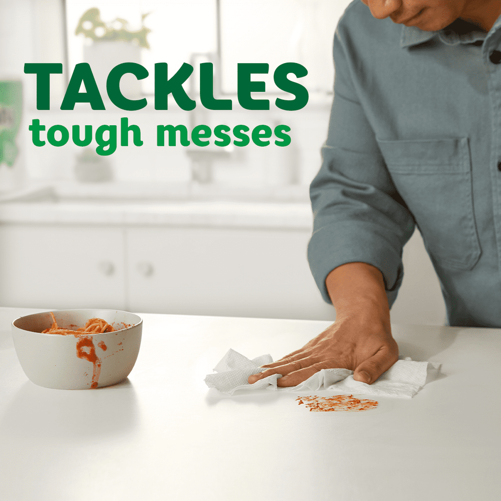Bounty Select-A-Size Paper Towels, Print, 4 Double Rolls