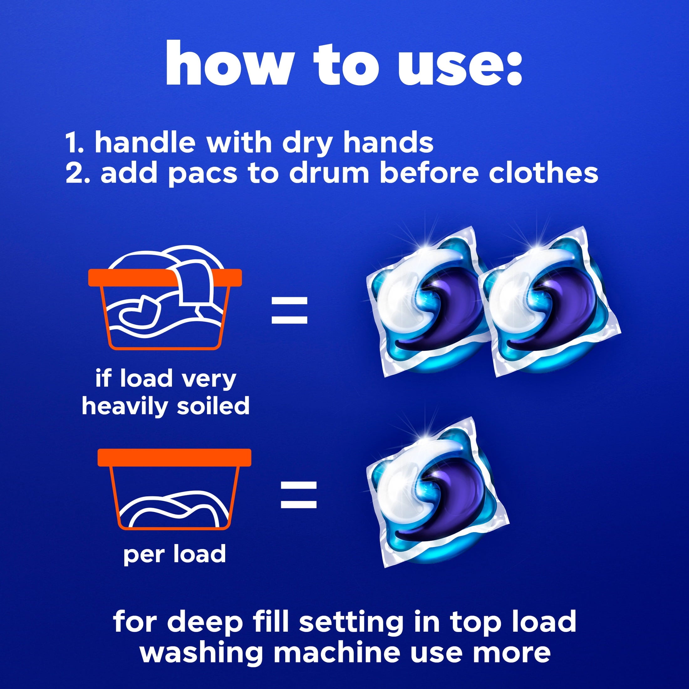 Tide PODS Laundry Detergent Pacs, Oxi Boost Power PODS with Stain Remover and Oxi Power, 45 count