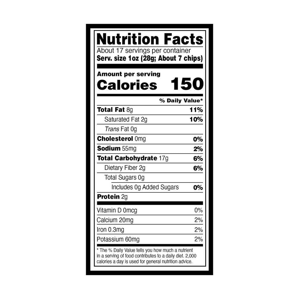 On The Border Cafe Style Lightly Salted Tortilla Chips, Gluten-Free, 16.5 oz Bag