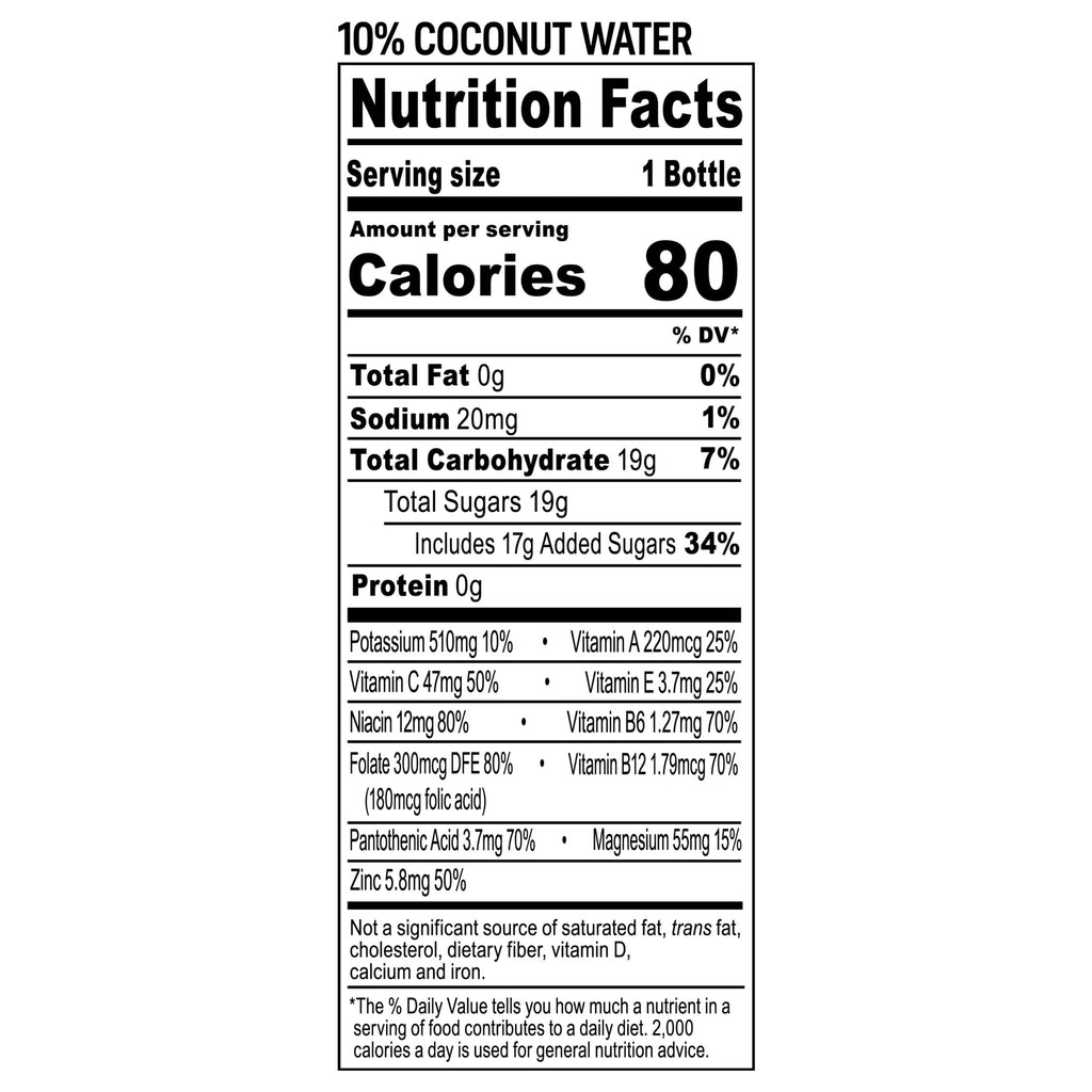 BODYARMOR Strawberry Banana Sports Drink Bottles, 12 fl oz, 8 Pack