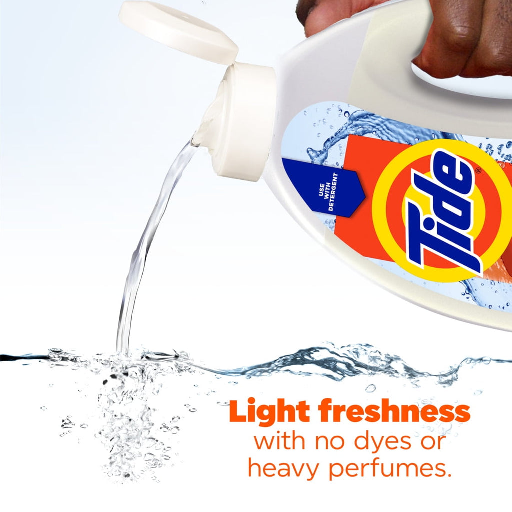 Tide Clean Boost Fabric Softener Rinse, Removes Odors and Residues, Original Scent, 48 fl oz