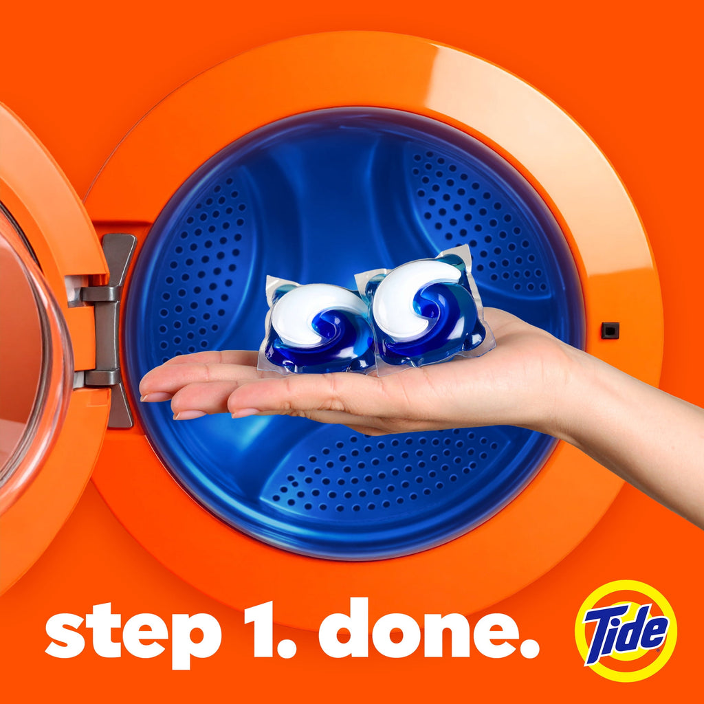 Tide Power Pods Laundry Detergent Soap Packs with Febreze, Sport Odor Defense, 45 Count