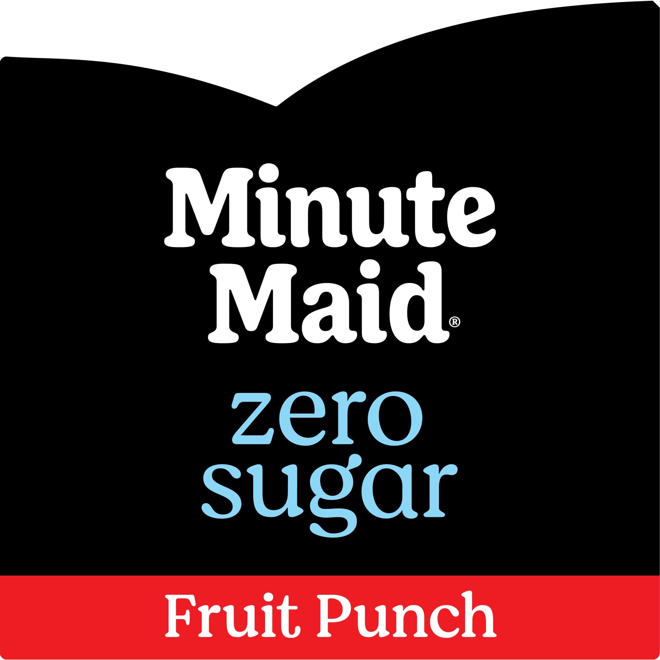 Minute Maid Zero Sugar Fruit Punch Juice Drink Bottle, 52 fl oz