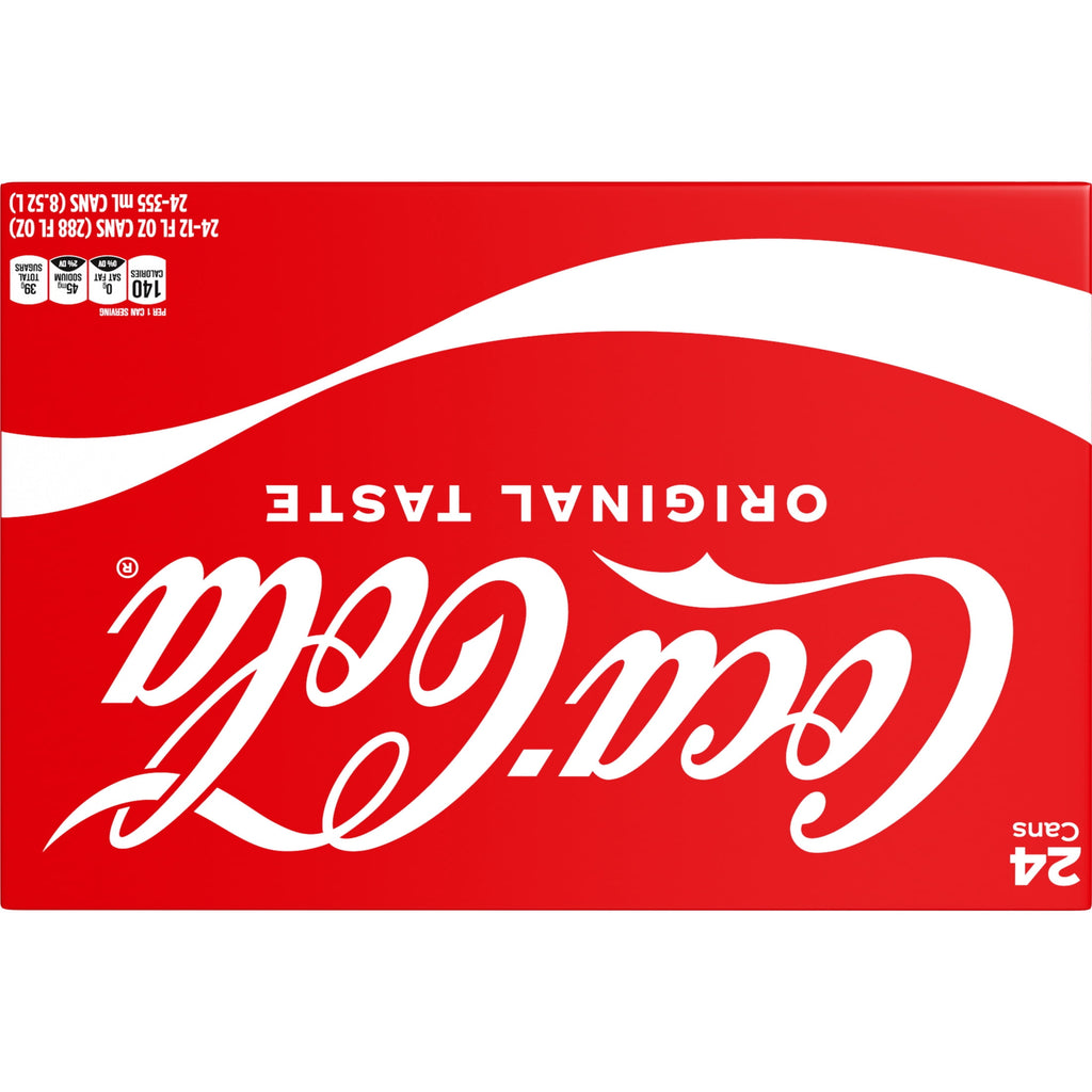 Coca-Cola Soda Pop Fridge Pack Cans, 12 fl oz, 12 Pack