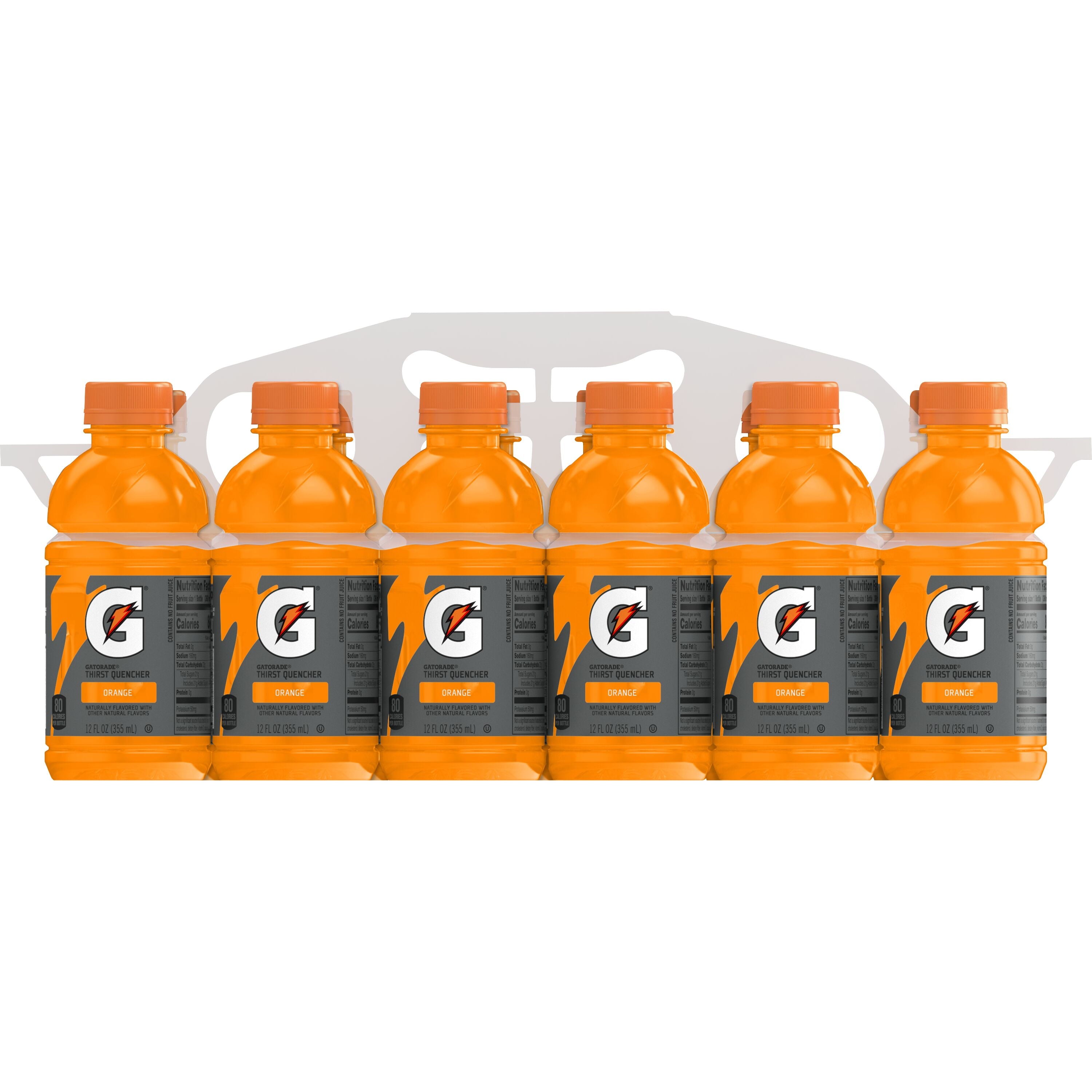 Gatorade Thirst Quencher Fruit Punch Sports Drinks, 12 fl oz, 12 Count Bottles