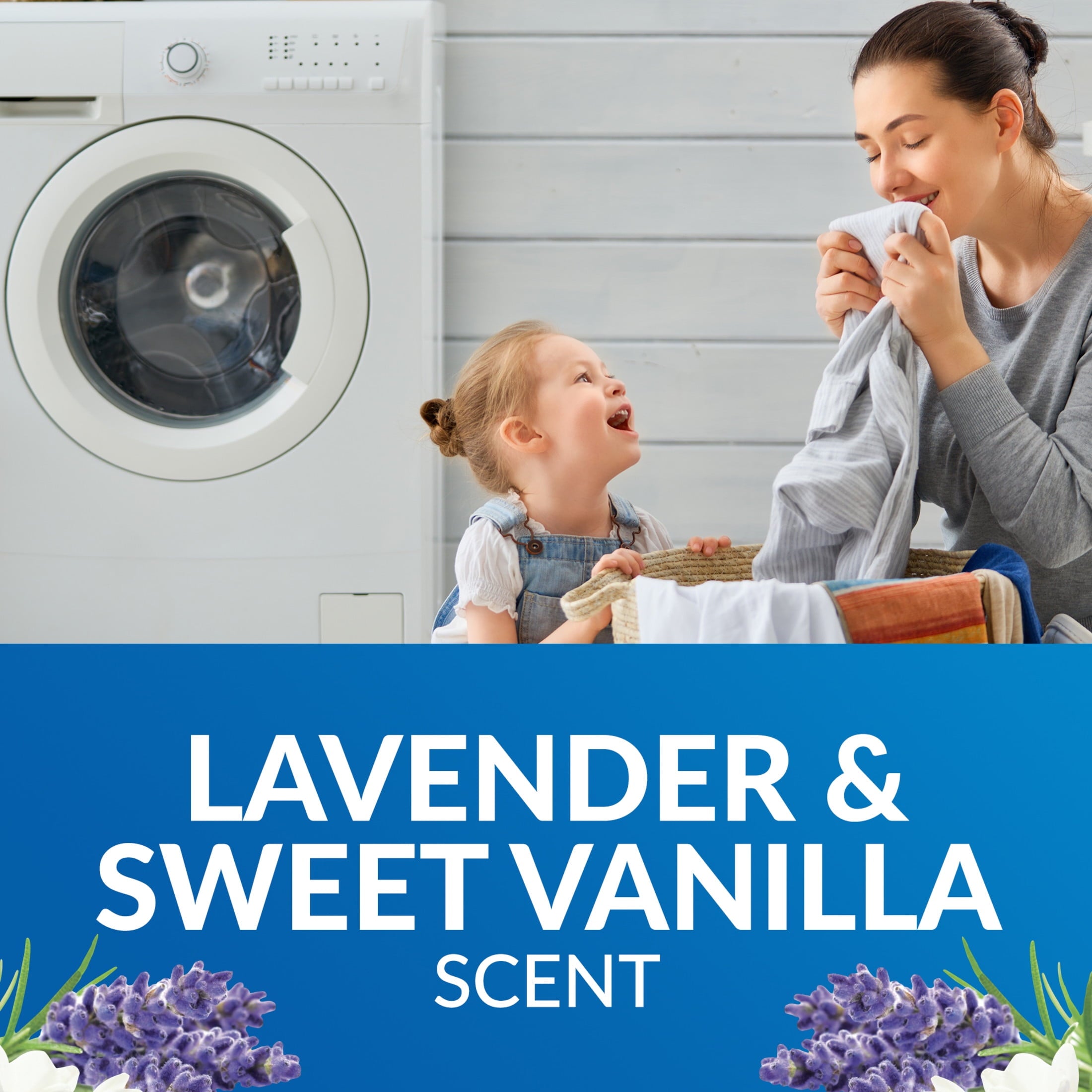 Xtra Plus Scent of Escape, Lavender & Sweet Vanilla, 63 Loads Liquid Laundry Detergent, 97.7 fl oz