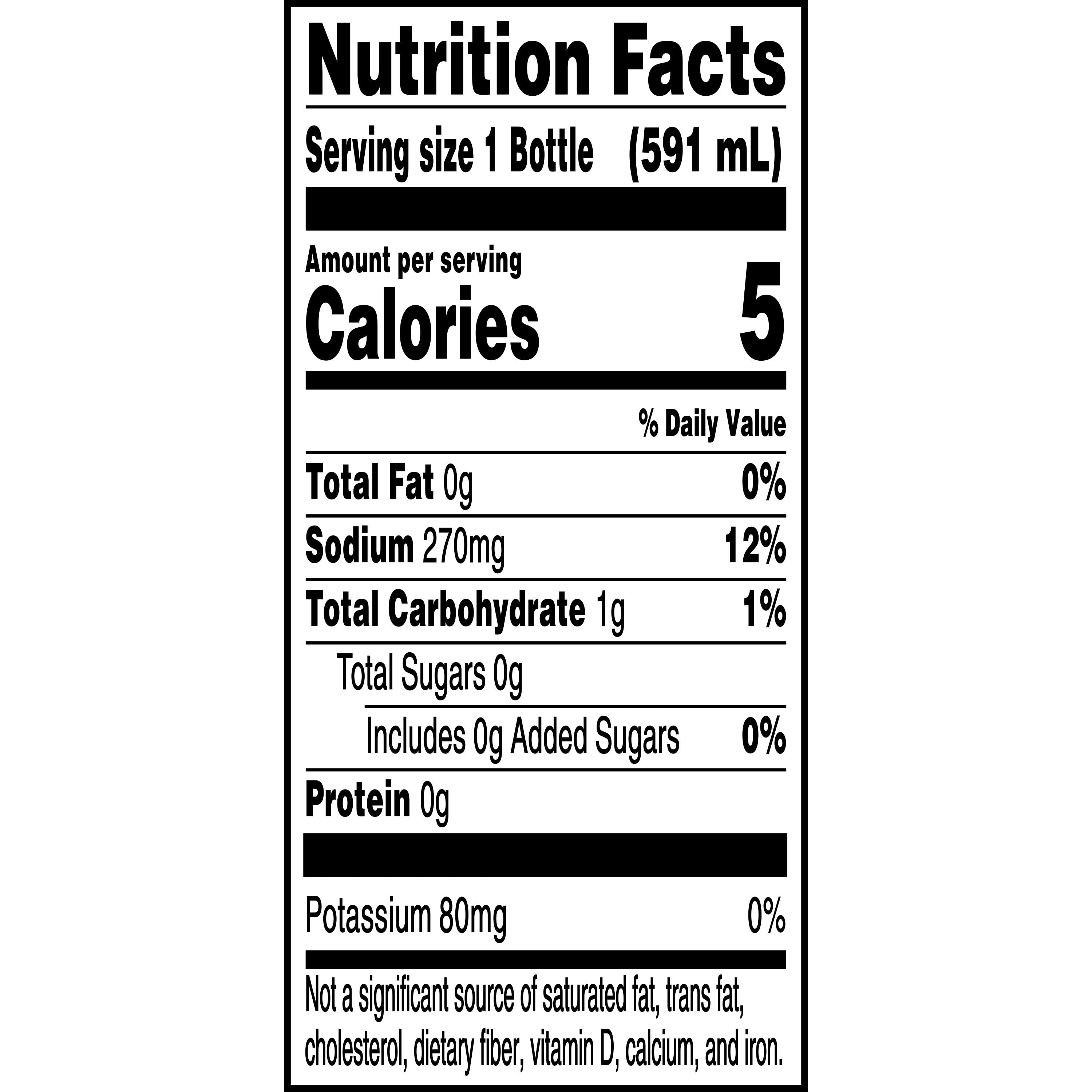 Gatorade Zero Sugar Thirst Quencher Glacier Cherry Sports Drinks, 20 fl oz, 8 Count Bottles