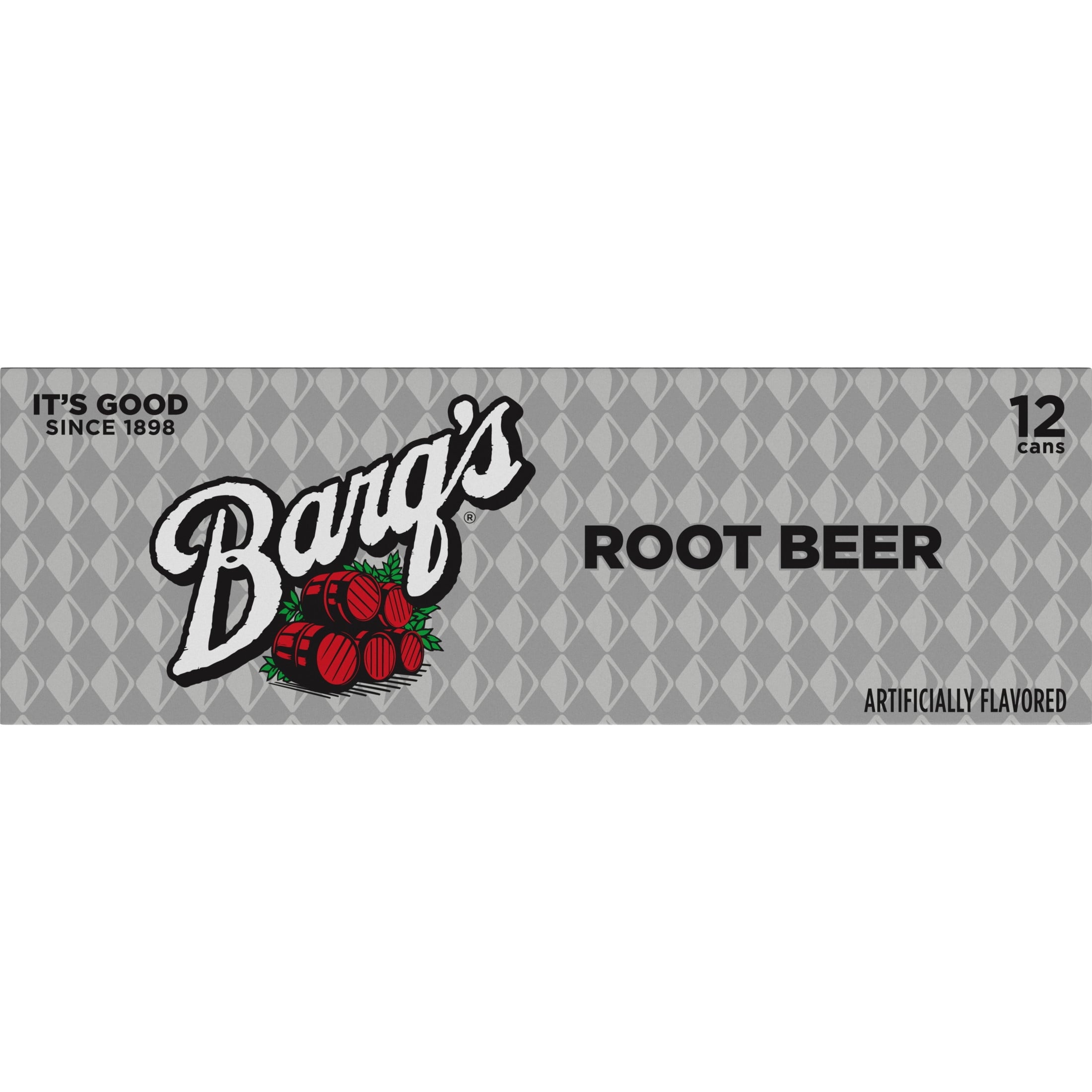 Barq's Root Beer Soda Pop Fridge Pack Cans, 12 fl oz, 12 Pack