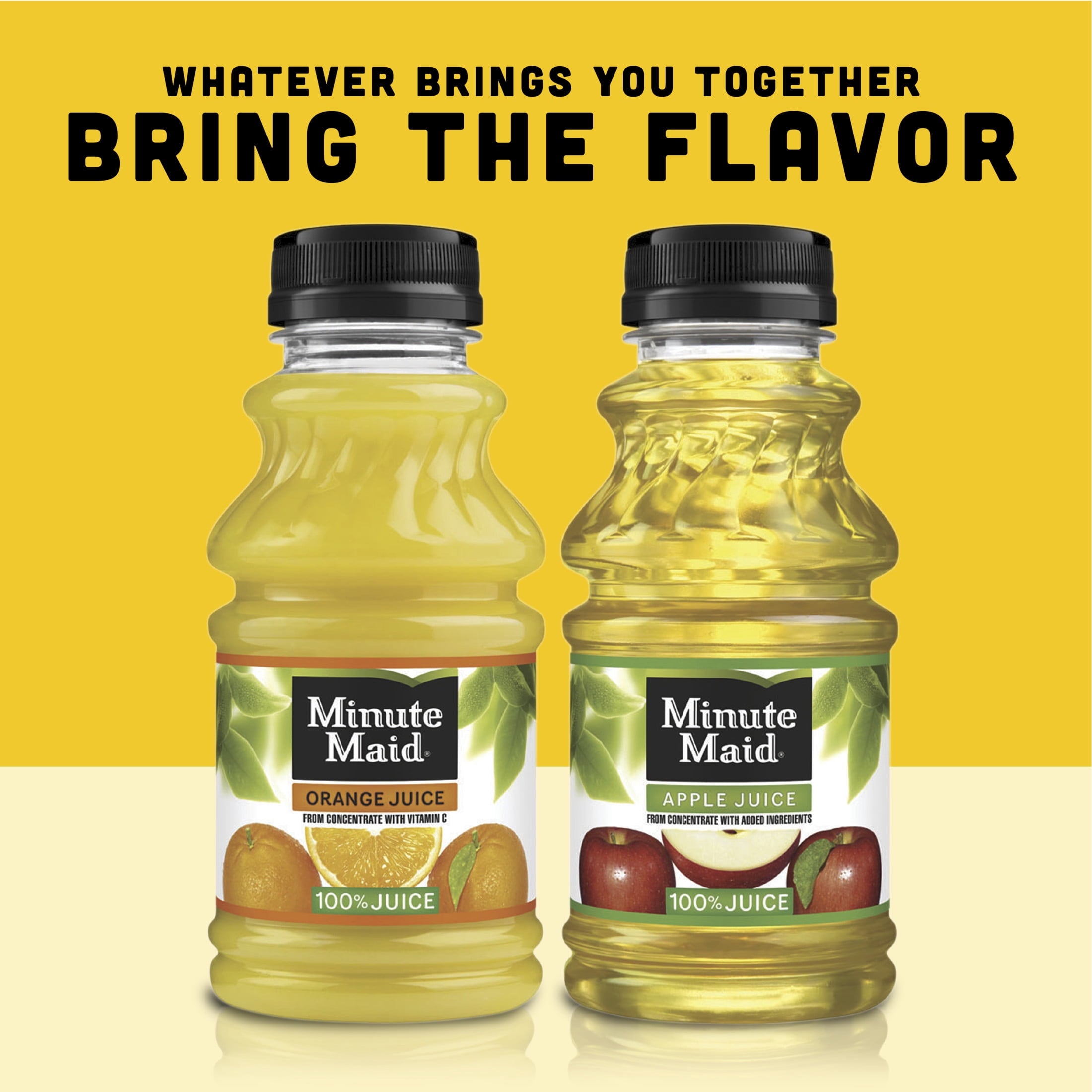 Minute Maid Orange Juice Bottles, 10 fl oz, 6 Pack