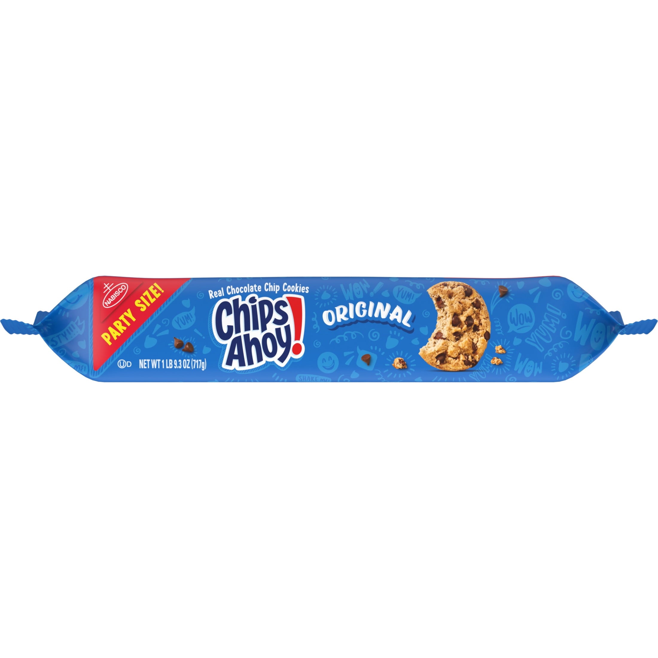 CHIPS AHOY! Original Chocolate Chip Cookies, Party Size, 25.3 oz