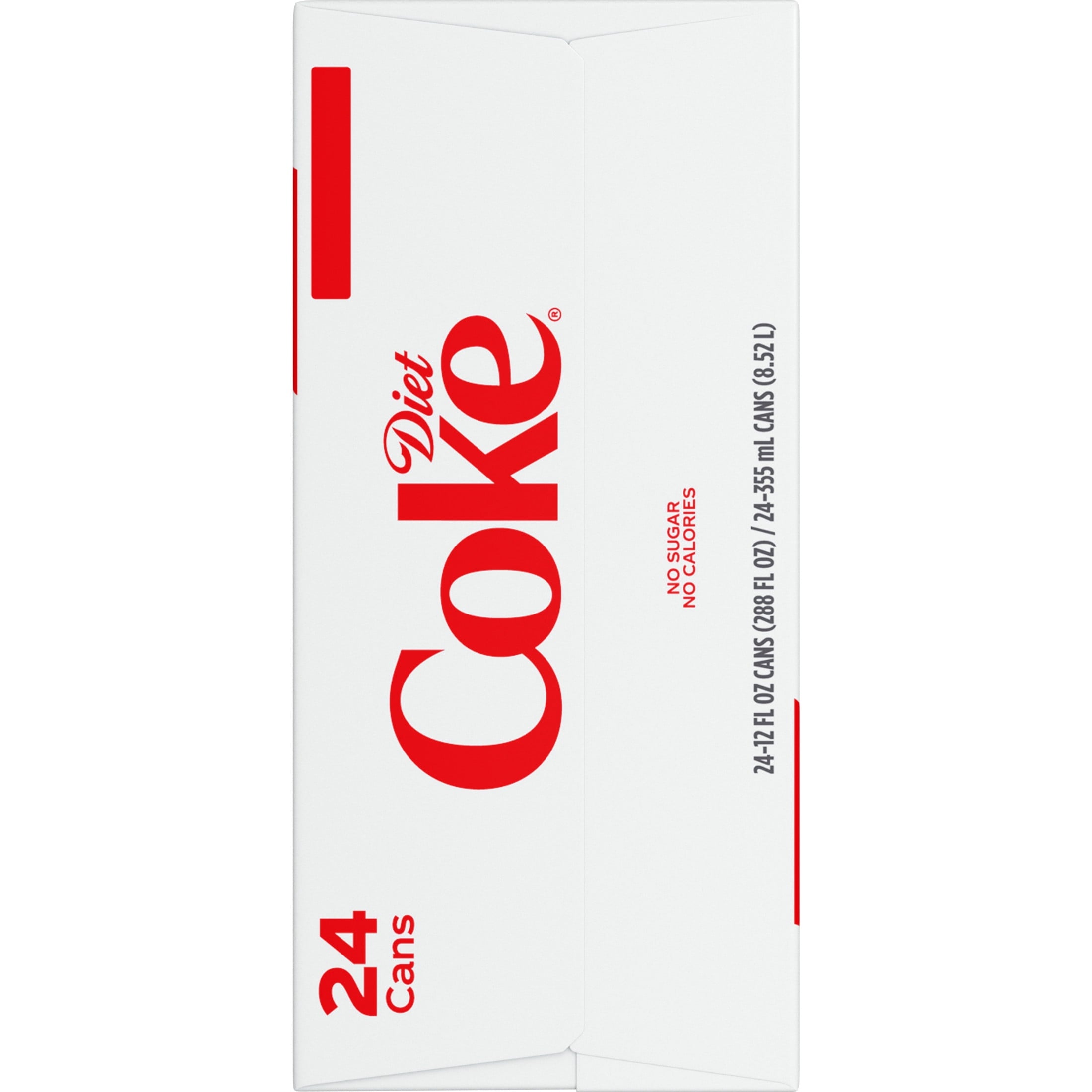 Diet Coke Soda Pop Cans, 12 fl oz, 24 Pack