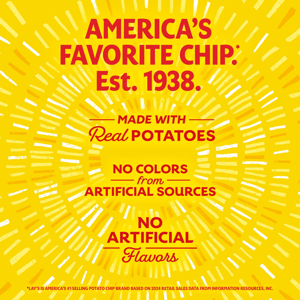 Lay's Potato Chip Variety Pack Snack Chips, 40 Count Multipack