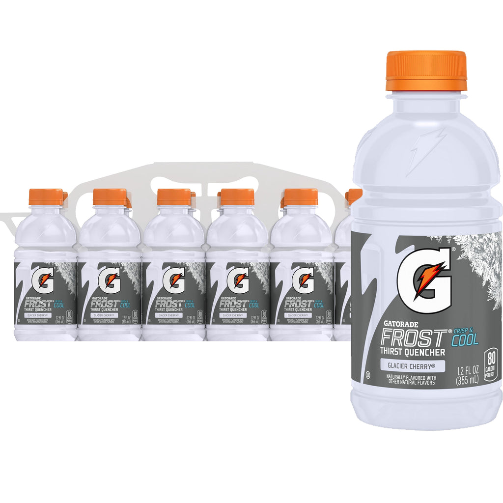 Gatorade Thirst Quencher Fruit Punch Sports Drinks, 12 fl oz, 12 Count Bottles