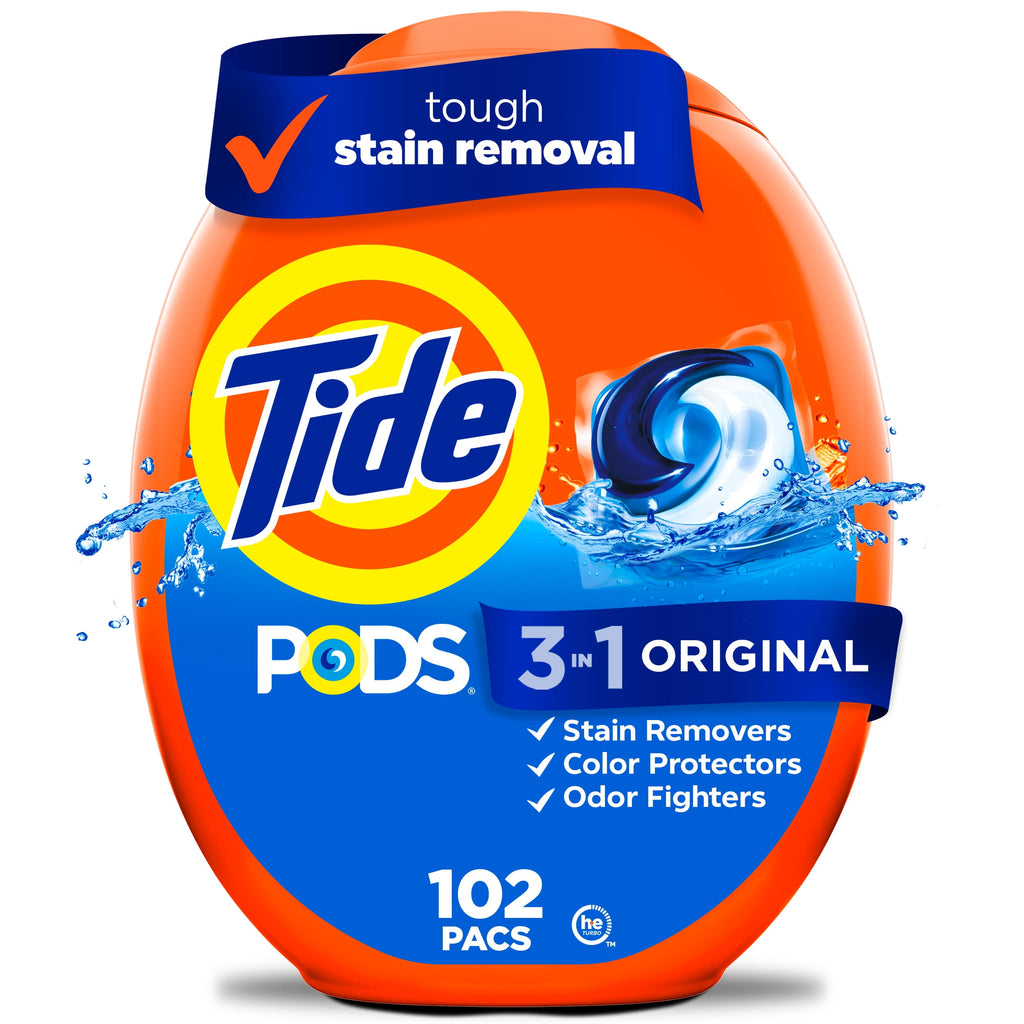 Tide PODS Laundry Detergent Soap Pacs, Original Scent, 76 Count