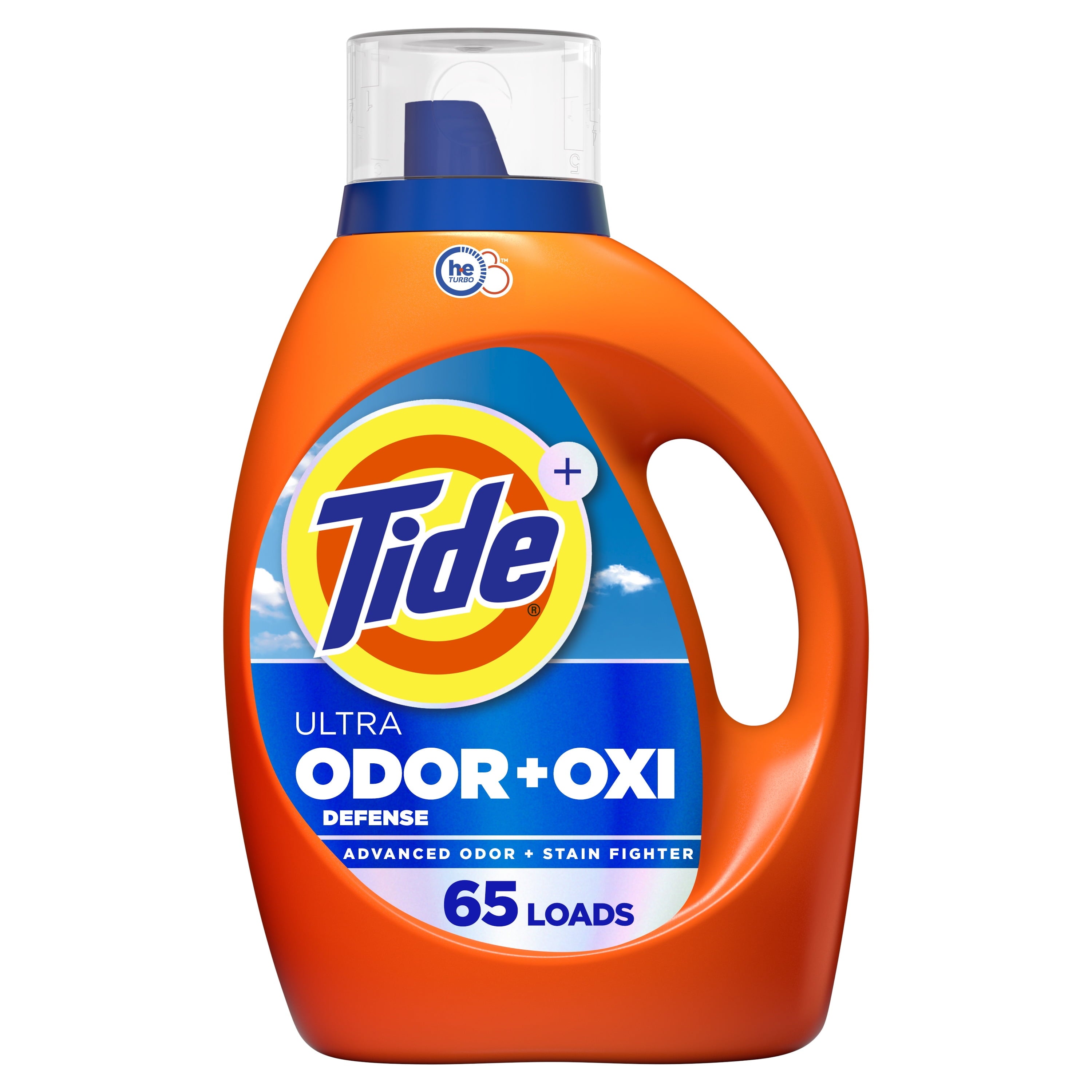 Tide Ultra Odor Defense Plus Oxi Liquid Laundry Detergent, 117 fl oz, 83 Loads