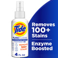 Tide PureClean Stain Remover, Enzyme Powered, With OXI, Fast-Acting and Color-Safe Formula, 4 fl oz