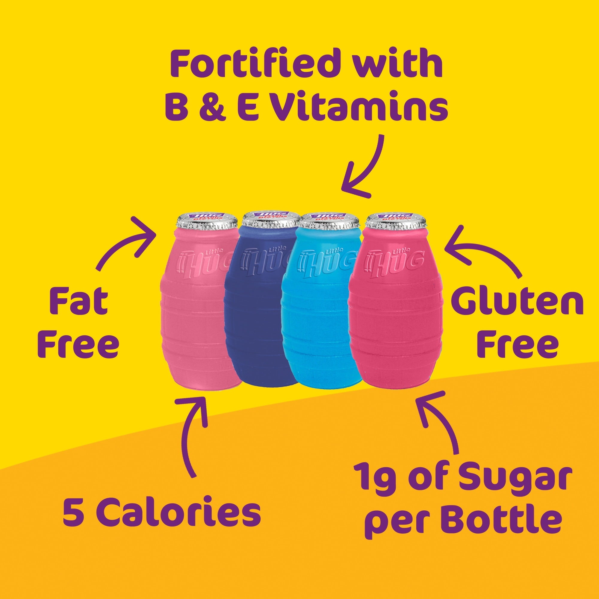 Little HUG Fruit Barrels, Berry Blends, Shelf Stable Kids Drinks Variety Pack, 20ct, 8 fl oz Bottles