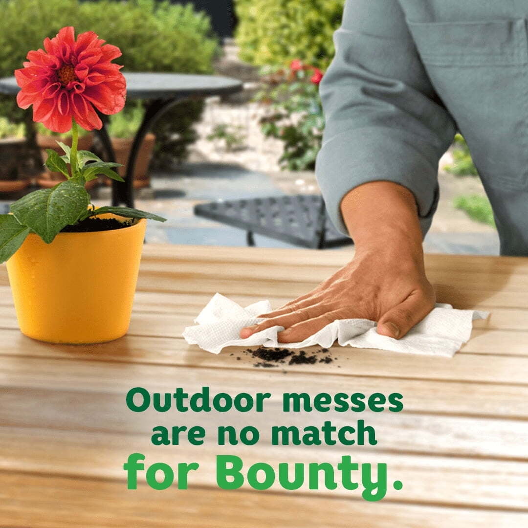 Bounty Paper Towels Select-a-Size, 2 Triple Rolls, Print