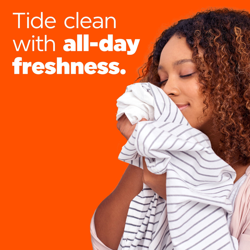 Tide Liquid Laundry Detergent, Ultra Febreze Spring and Renewal Scent, 92 fl oz, 65 Loads